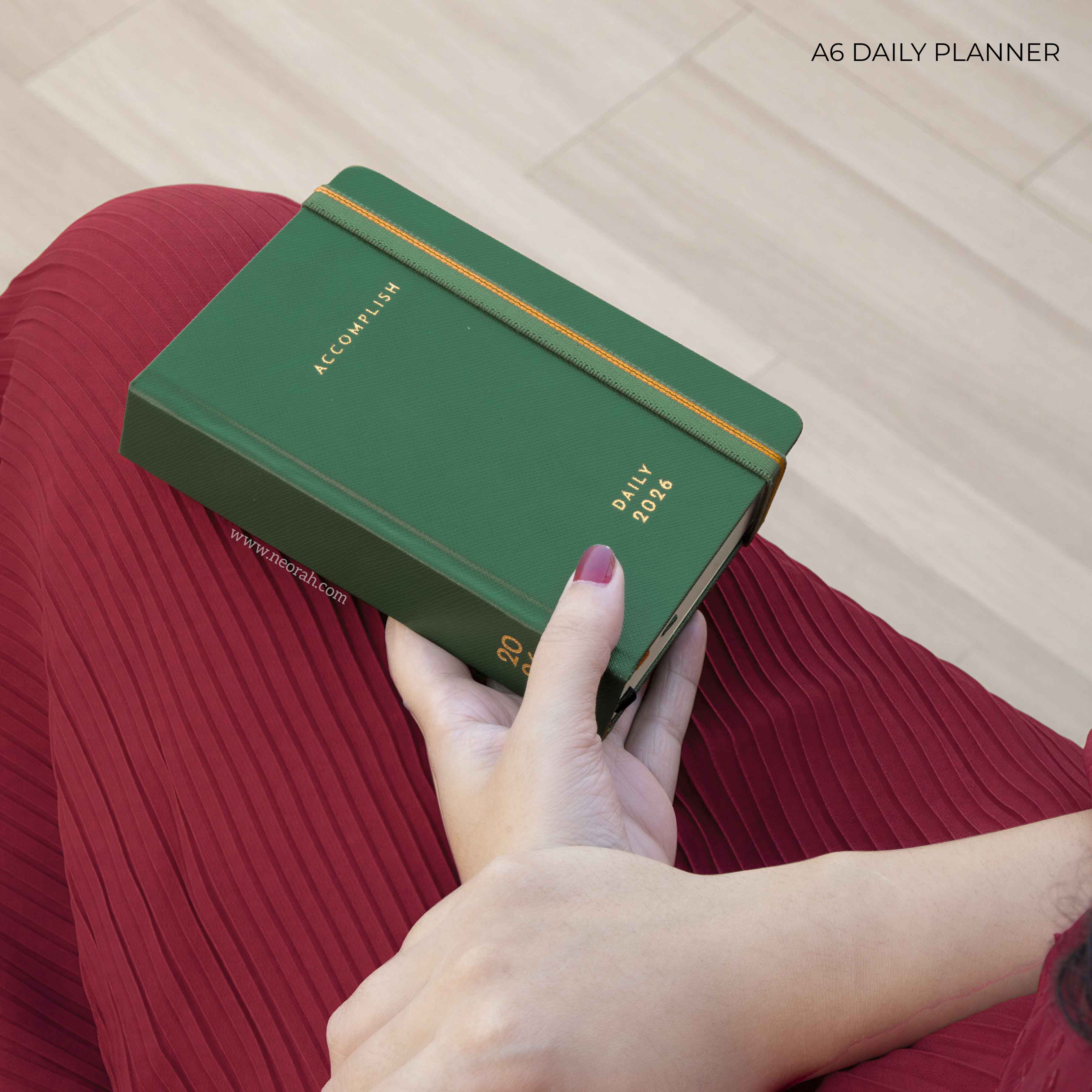 A6 - 2026 - DAILY PLANNER - HARD COVER - Image 63
