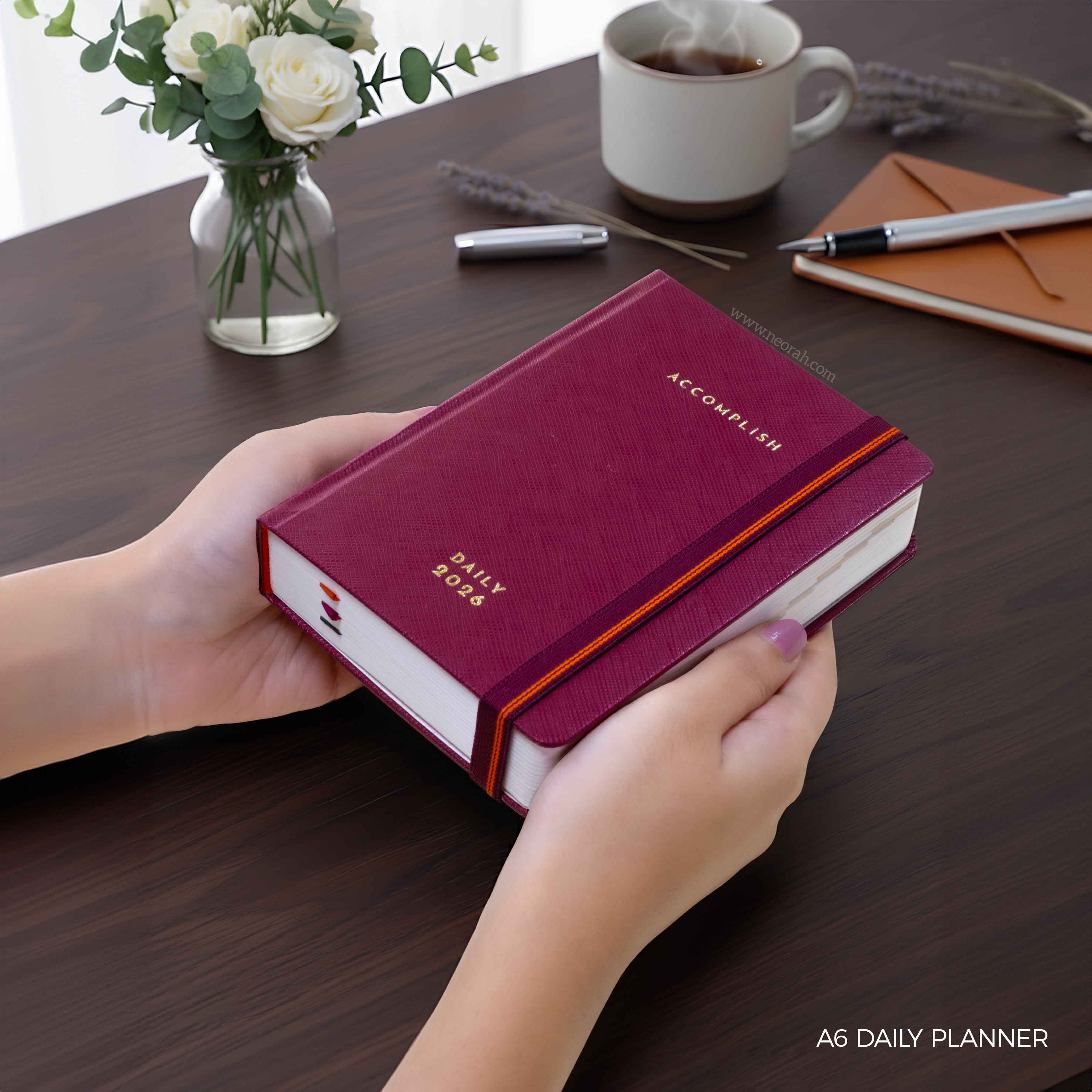 A6 - 2026 - DAILY PLANNER - HARD COVER - Image 67