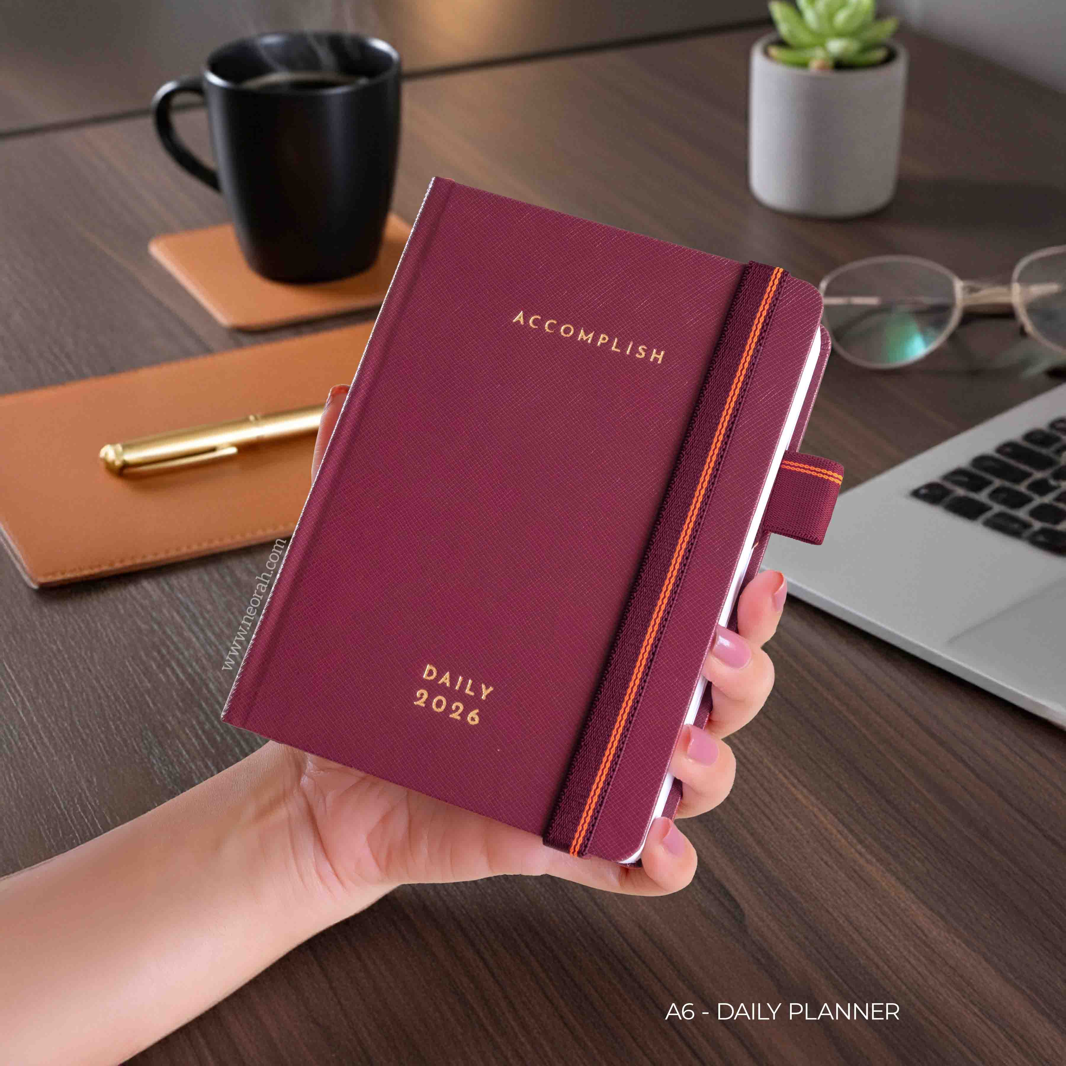 A6 - 2026 - DAILY PLANNER - HARD COVER - Image 69