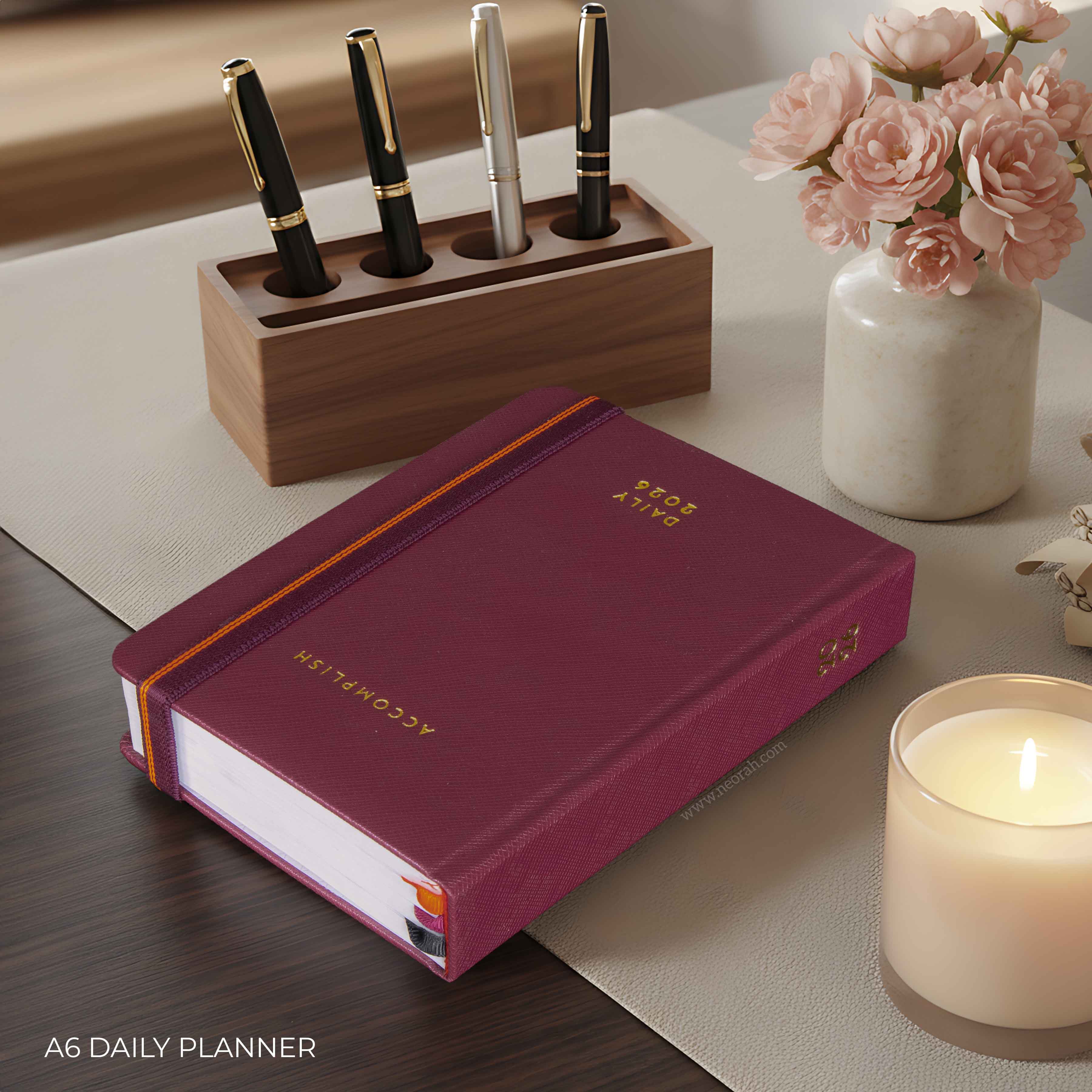 A6 - 2026 - DAILY PLANNER - HARD COVER - Image 75