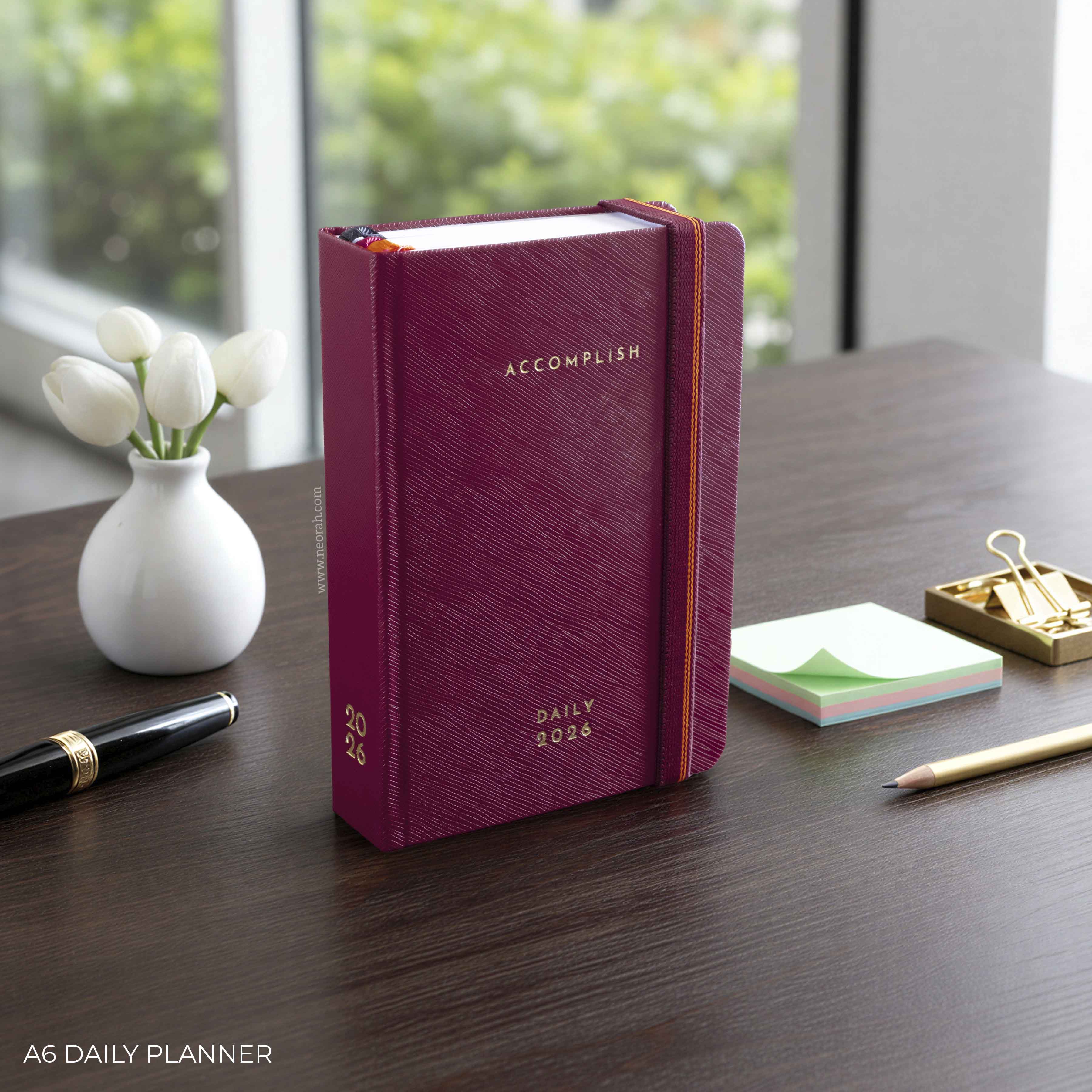 A6 - 2026 - DAILY PLANNER - HARD COVER - Image 76