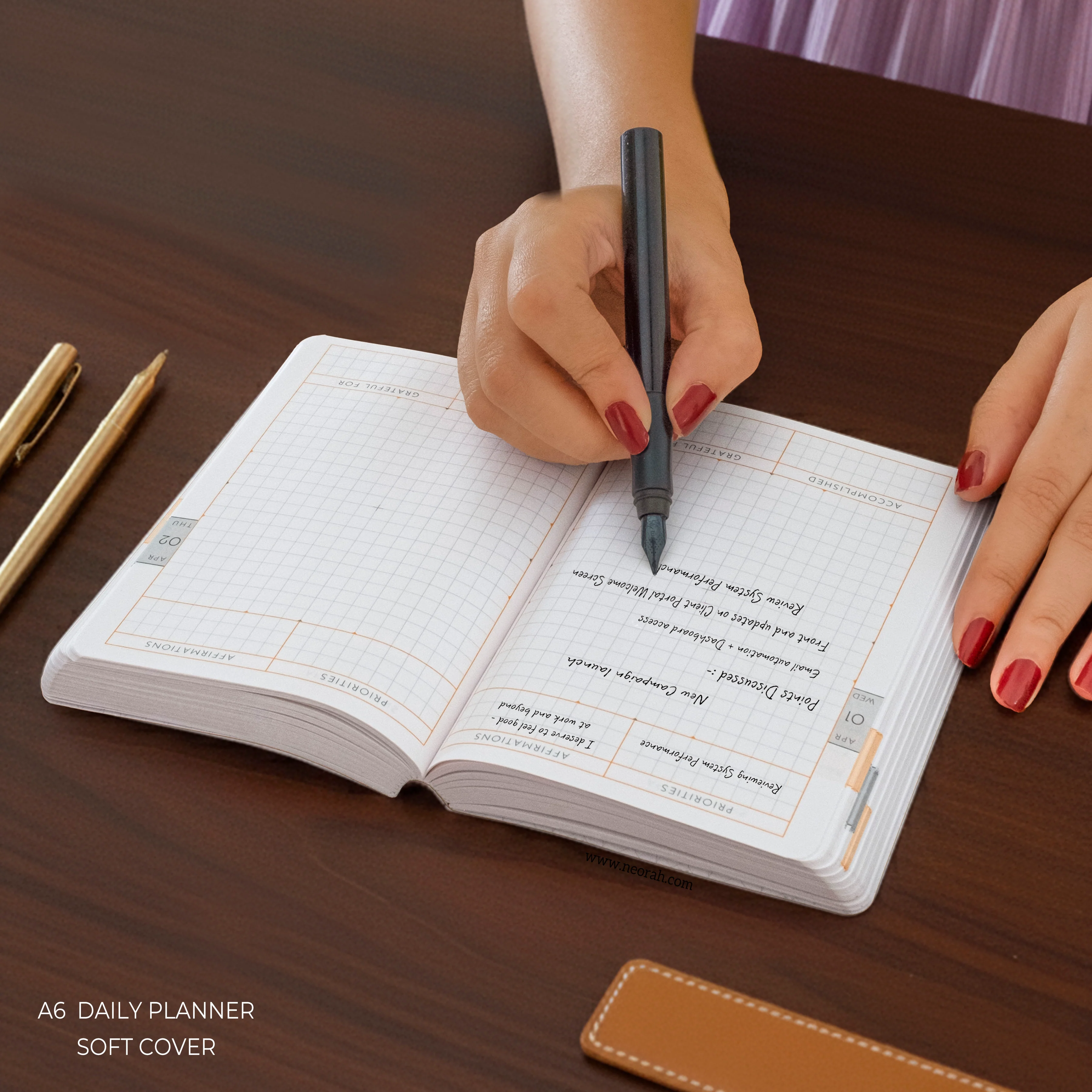 A6- 2026 - DAILY PLANNER - 512 PAGES - SOFT COVER - Image 16