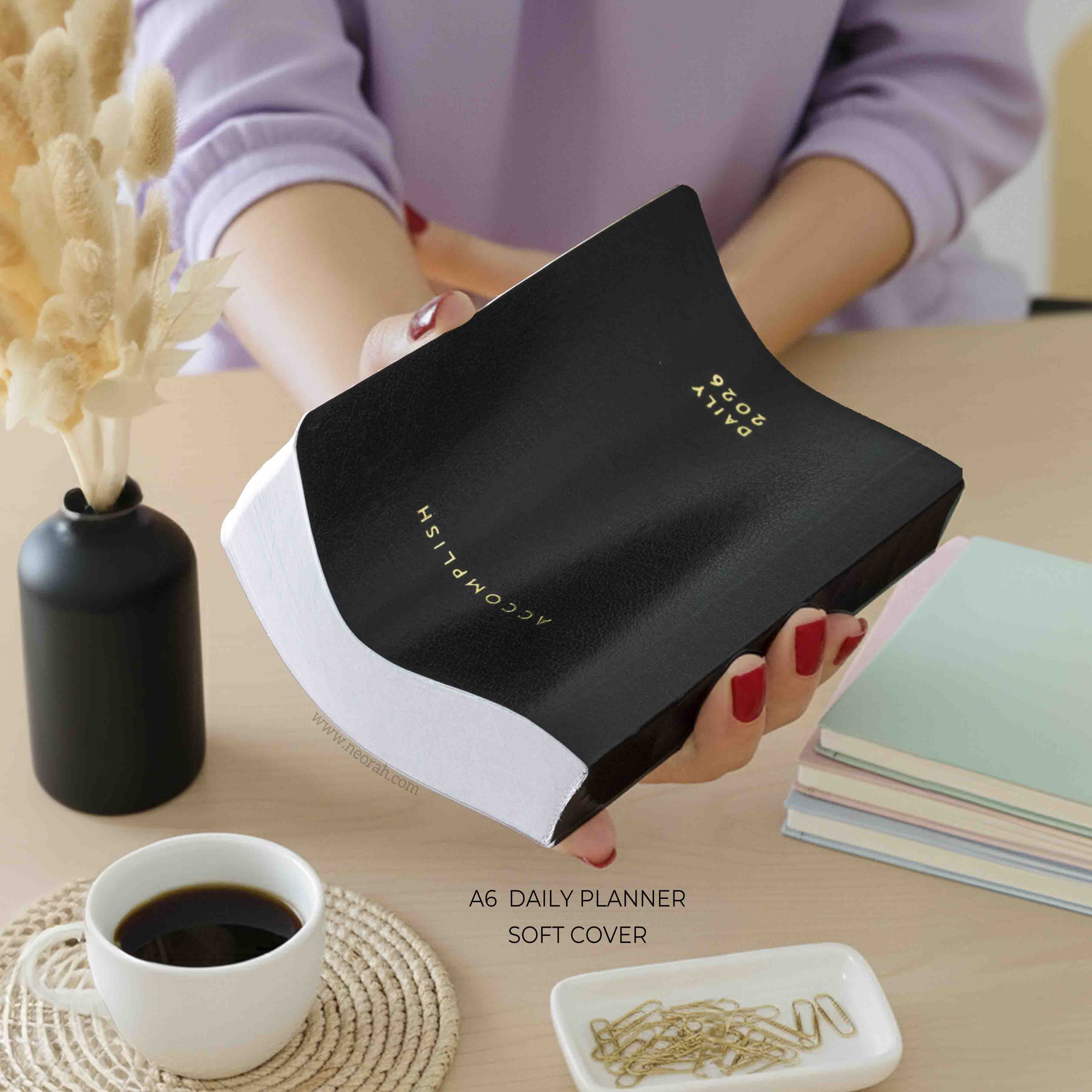 A6- 2026 - DAILY PLANNER - 512 PAGES - SOFT COVER - Image 5