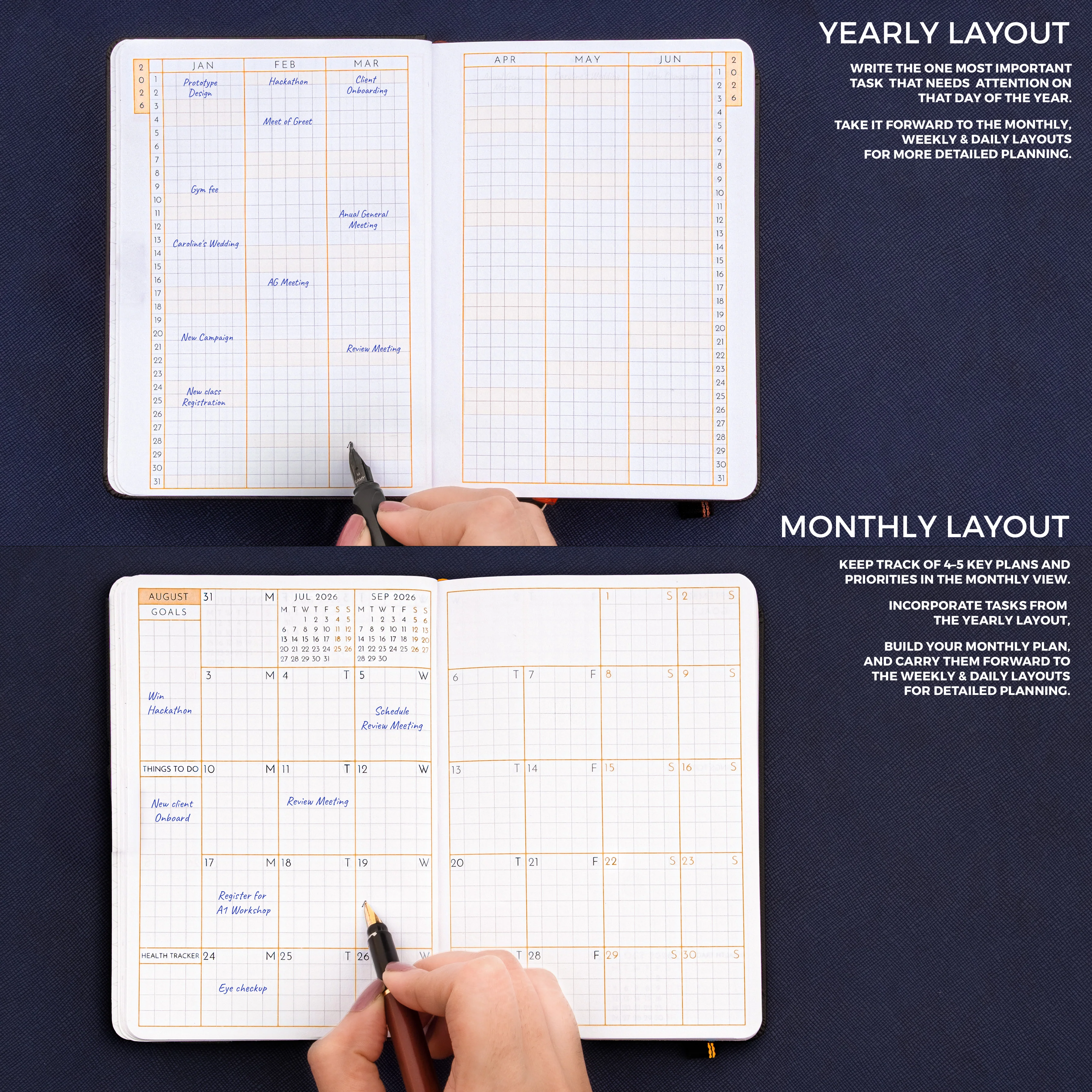 A6- 2026 - DAILY PLANNER - 512 PAGES - SOFT COVER - Image 6