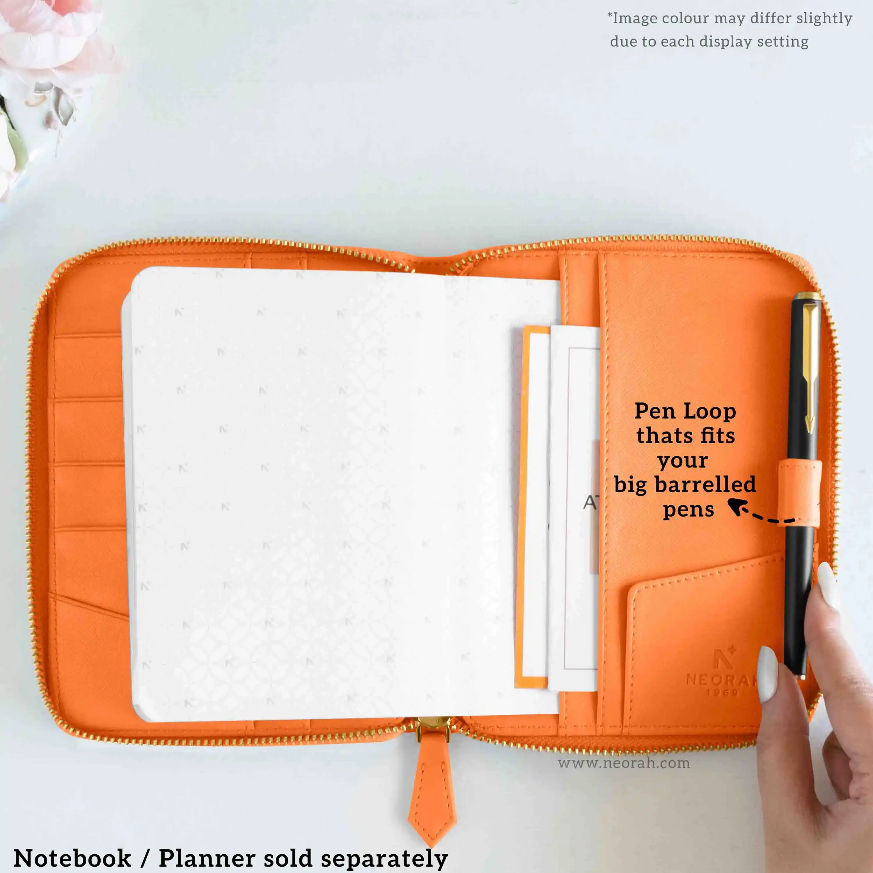 A6 - REFILLABLE QUILTED ORGANISER SLEEVE - ZIP - Image 118