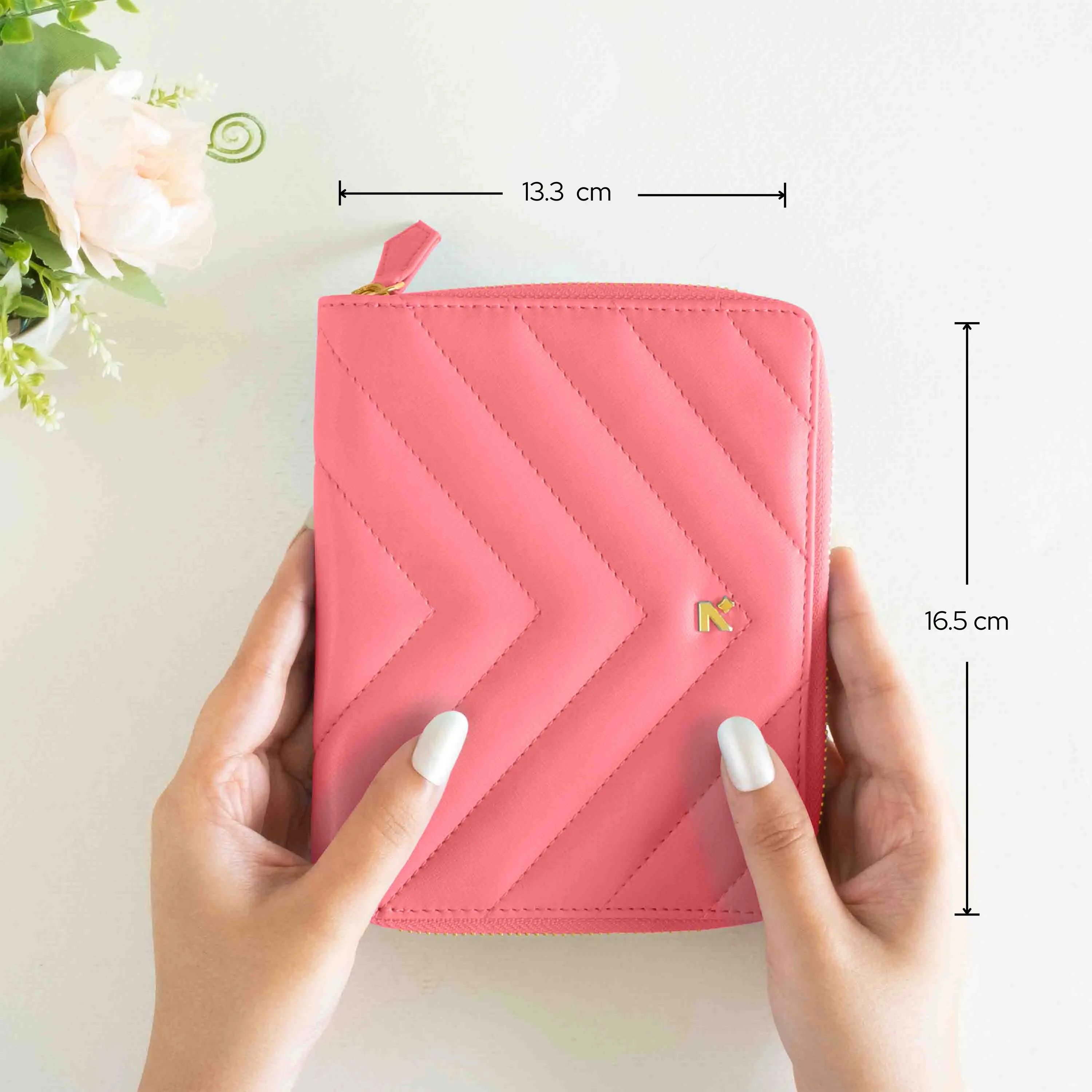 A6 - REFILLABLE QUILTED ORGANISER SLEEVE - ZIP - Image 125