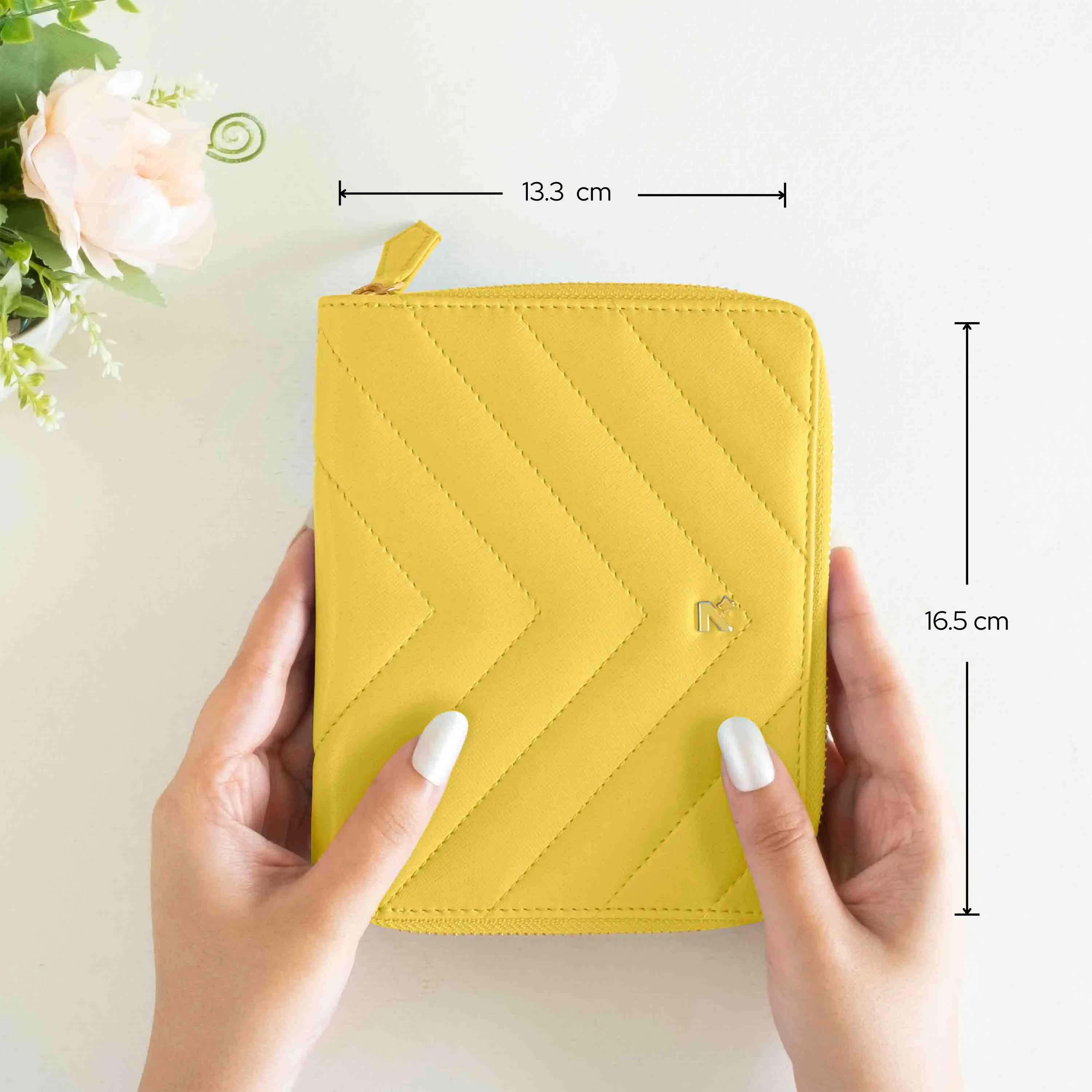 A6 - REFILLABLE QUILTED ORGANISER SLEEVE - ZIP - Image 171