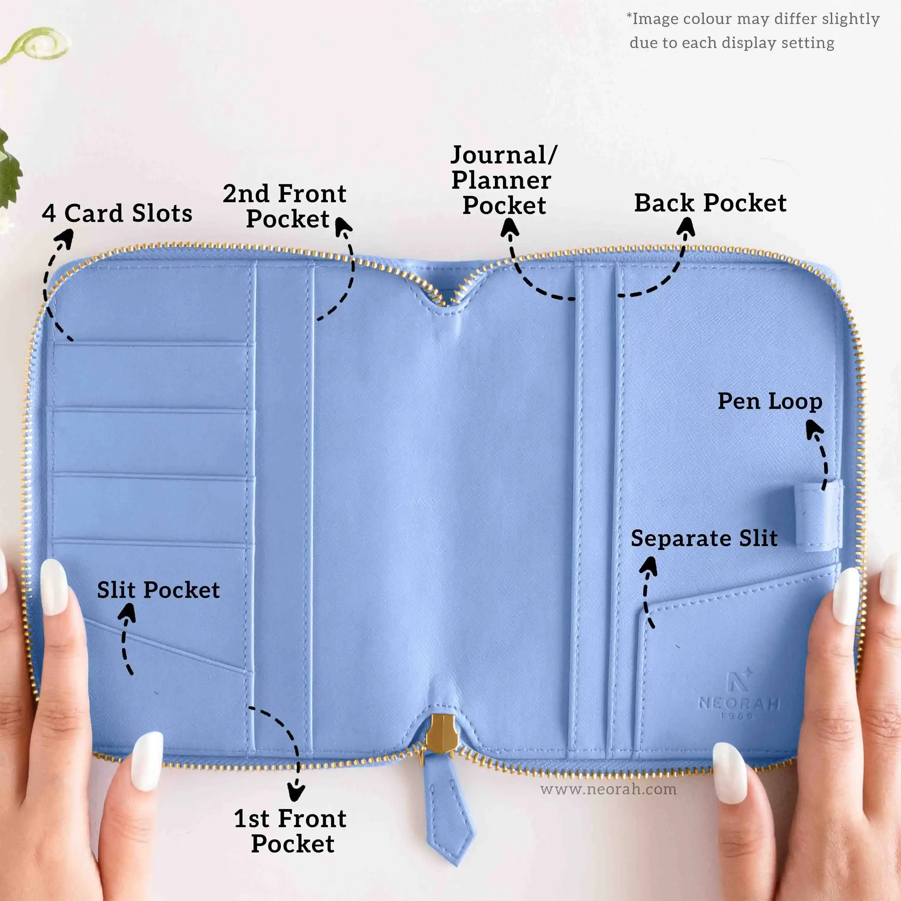 A6 - REFILLABLE QUILTED ORGANISER SLEEVE - ZIP - Image 69