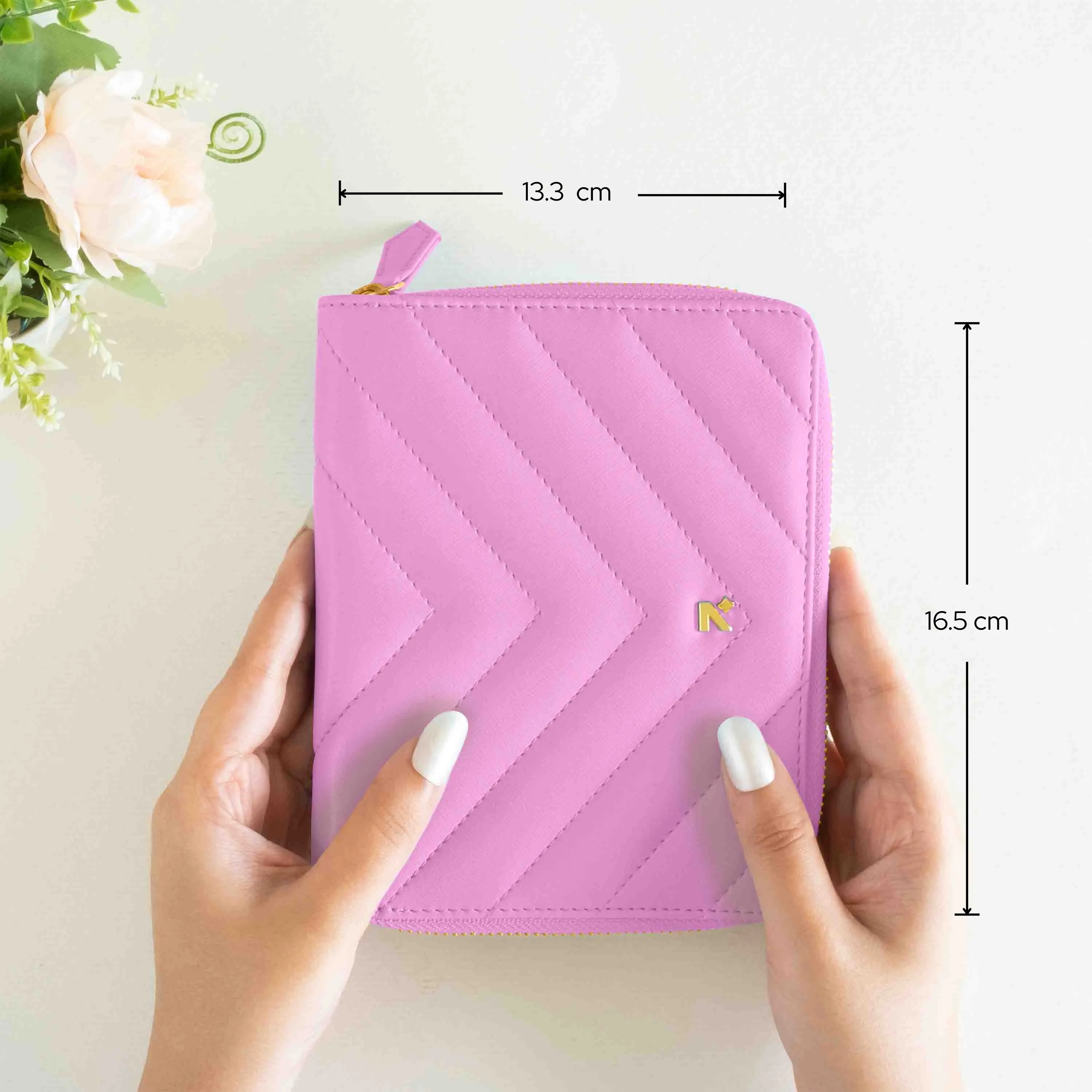 A6 - REFILLABLE QUILTED ORGANISER SLEEVE - ZIP - Image 83