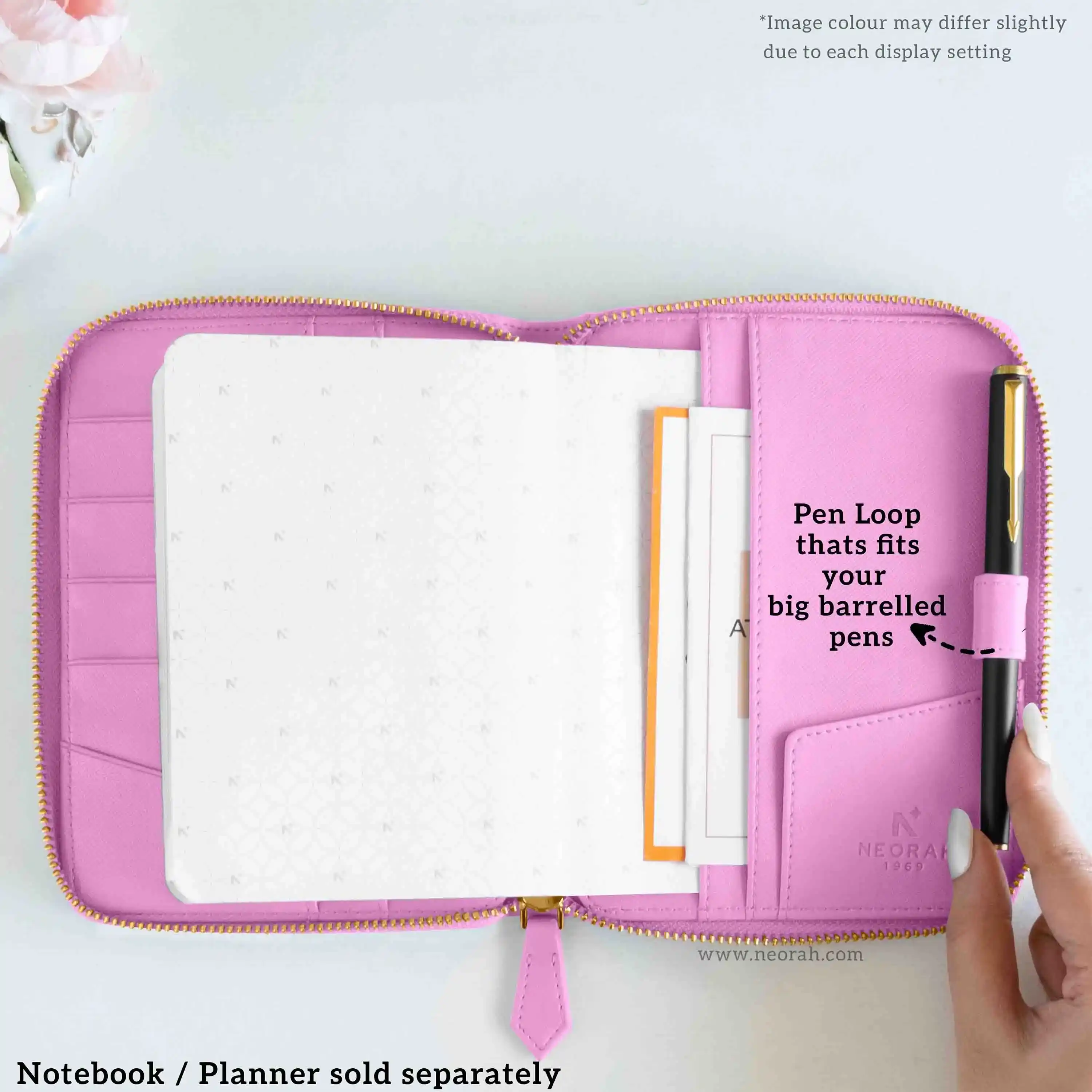 A6 - REFILLABLE QUILTED ORGANISER SLEEVE - ZIP - Image 89