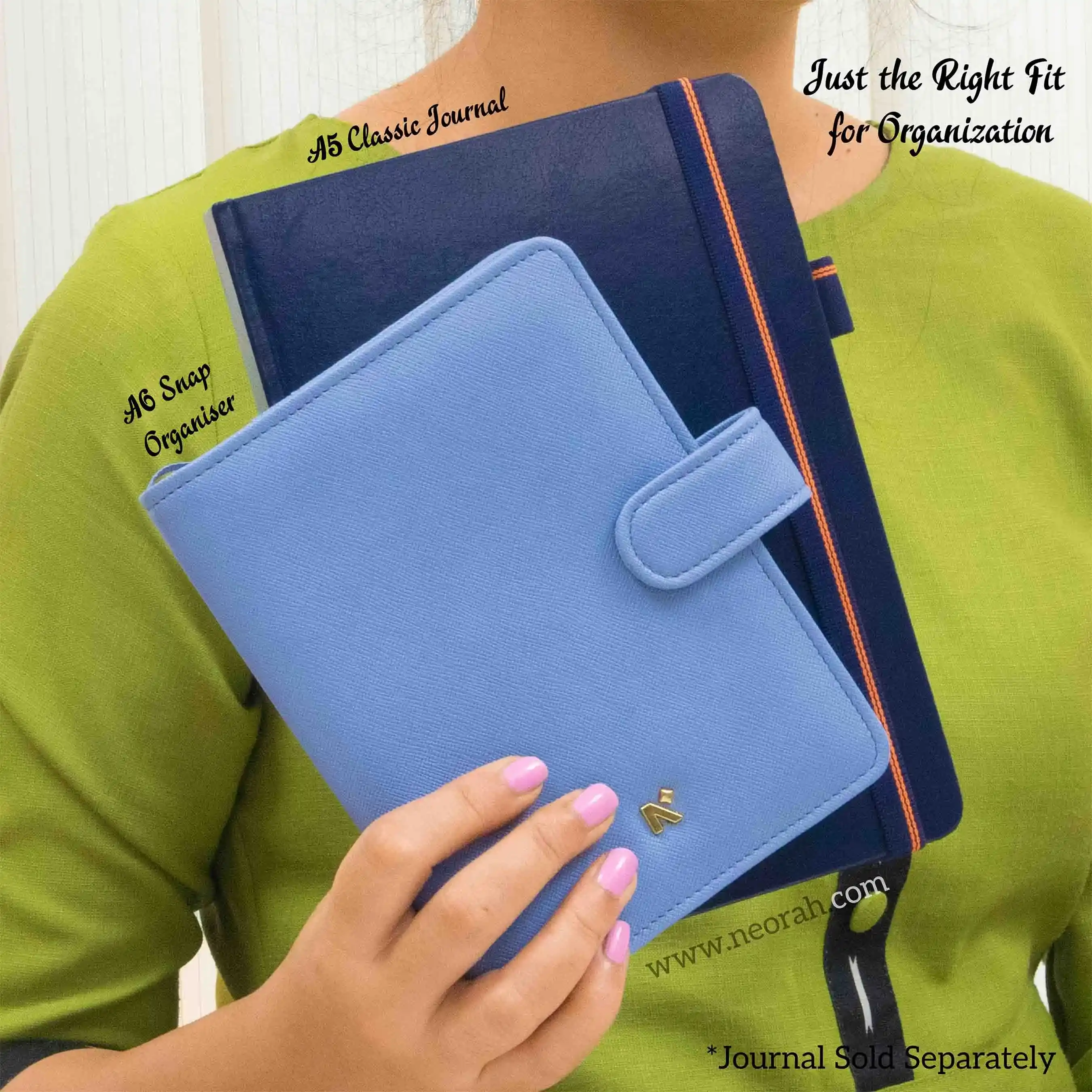 A6 - REFILLABLE ORGANISER SLEEVE - SNAP BUTTON - Image 102