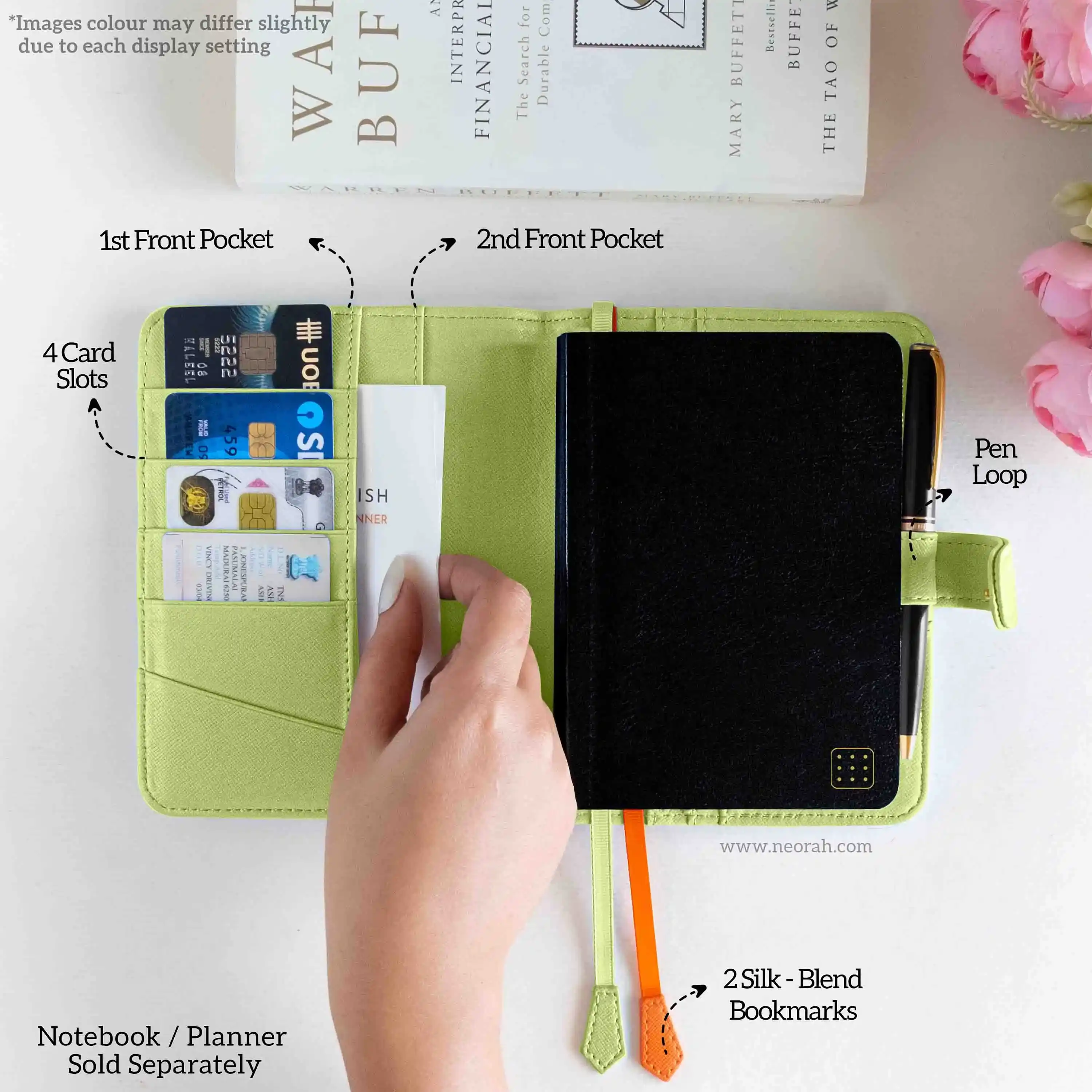 A6 - REFILLABLE ORGANISER SLEEVE - SNAP BUTTON - Image 105