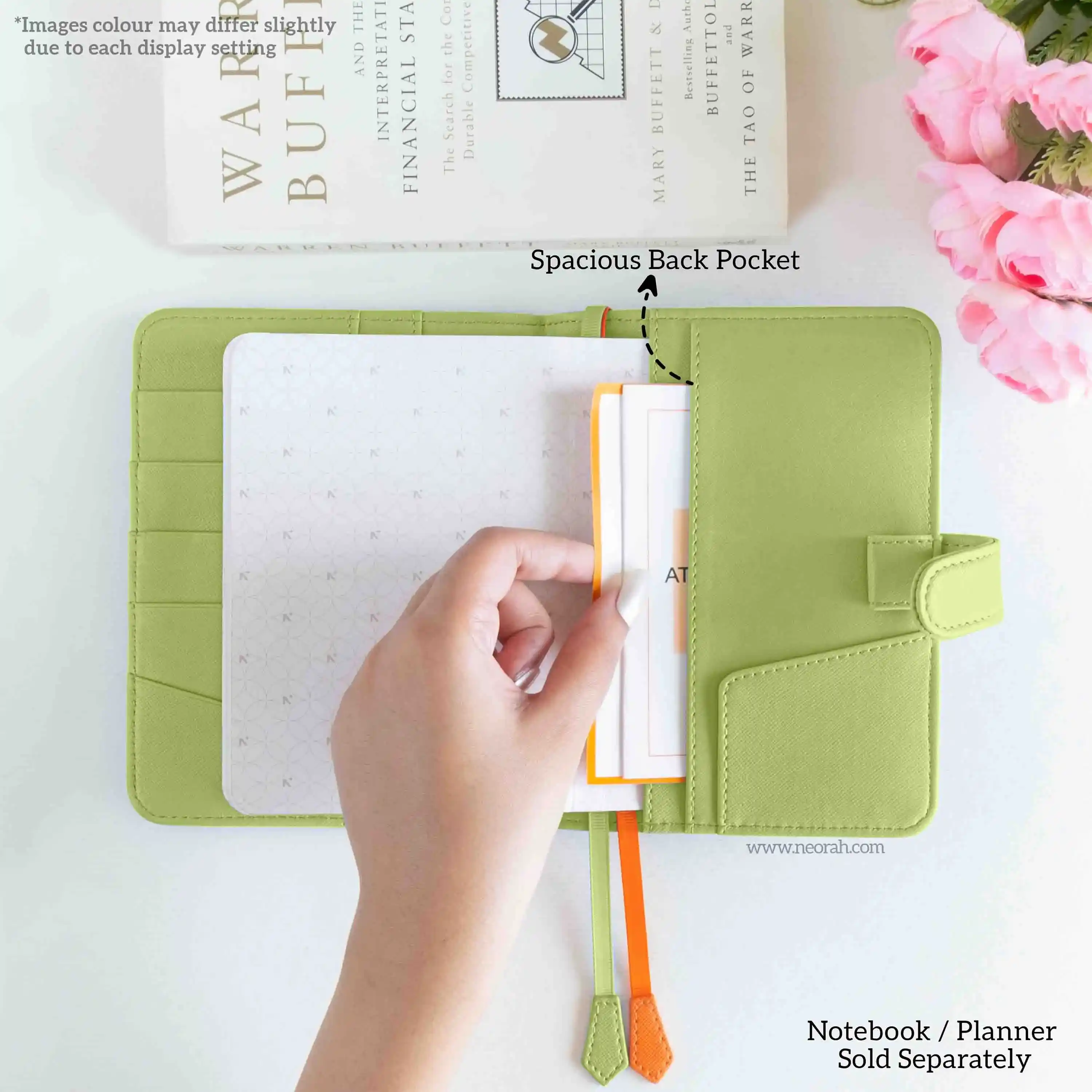 A6 - REFILLABLE ORGANISER SLEEVE - SNAP BUTTON - Image 107