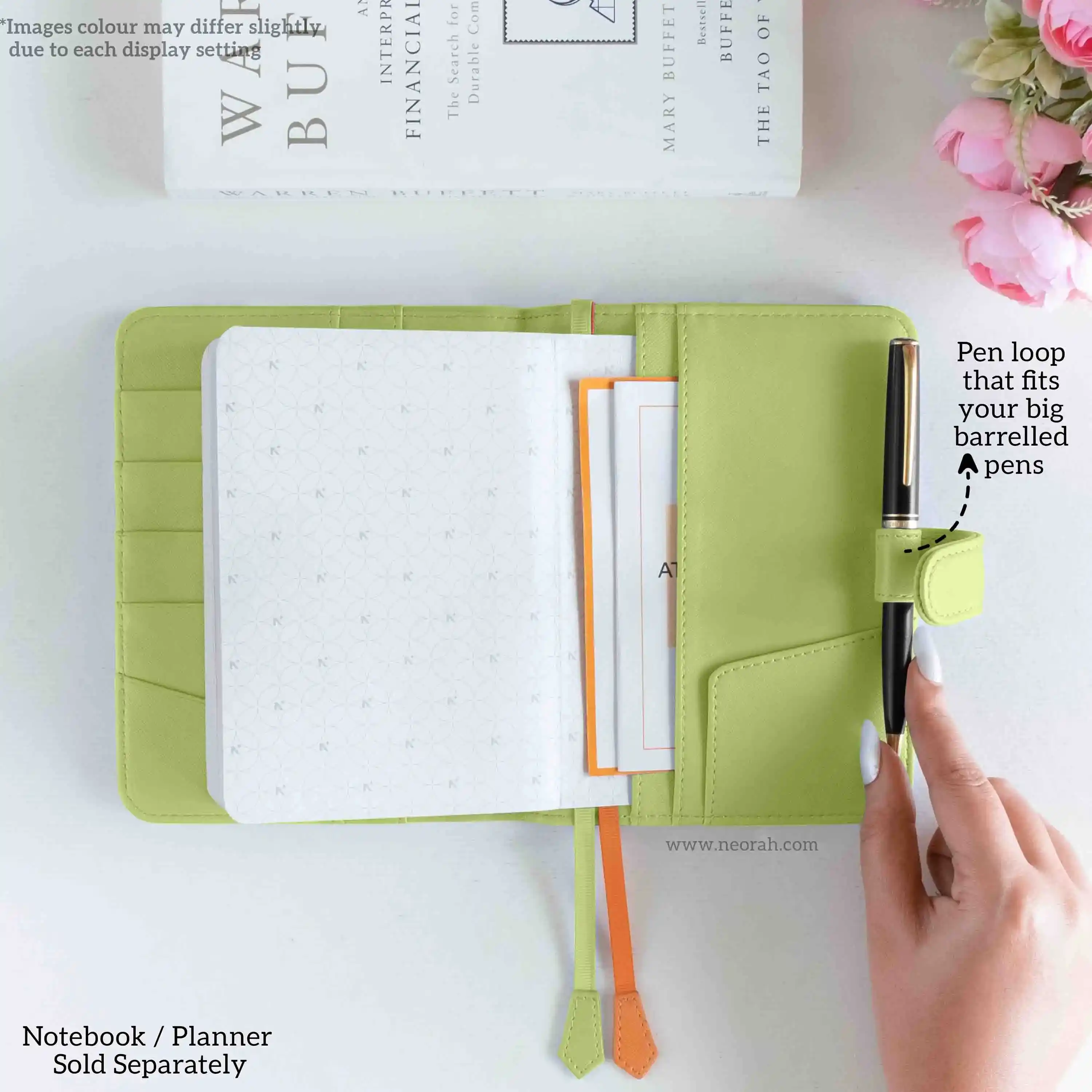 A6 - REFILLABLE ORGANISER SLEEVE - SNAP BUTTON - Image 108