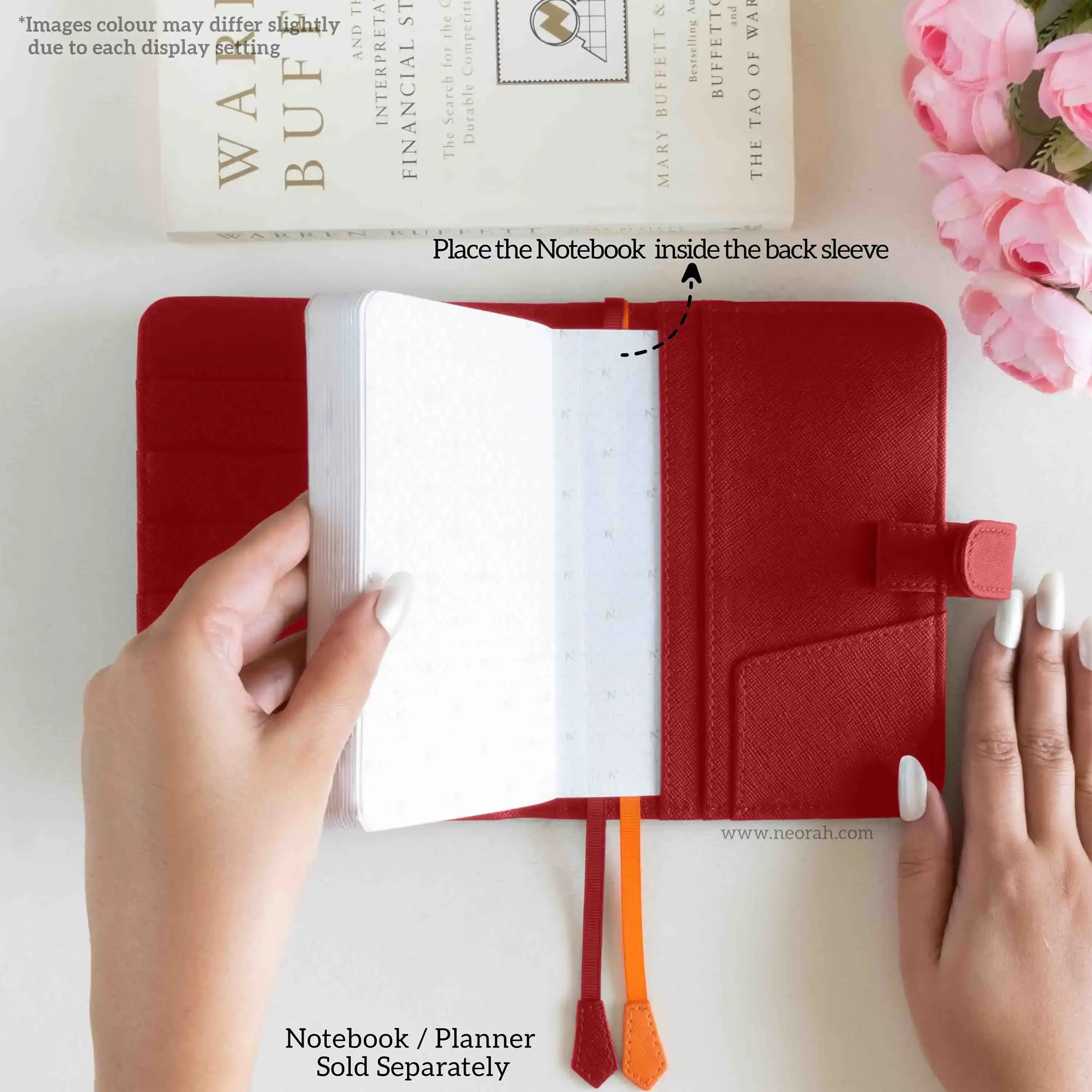 A6 - REFILLABLE ORGANISER SLEEVE - SNAP BUTTON - Image 11