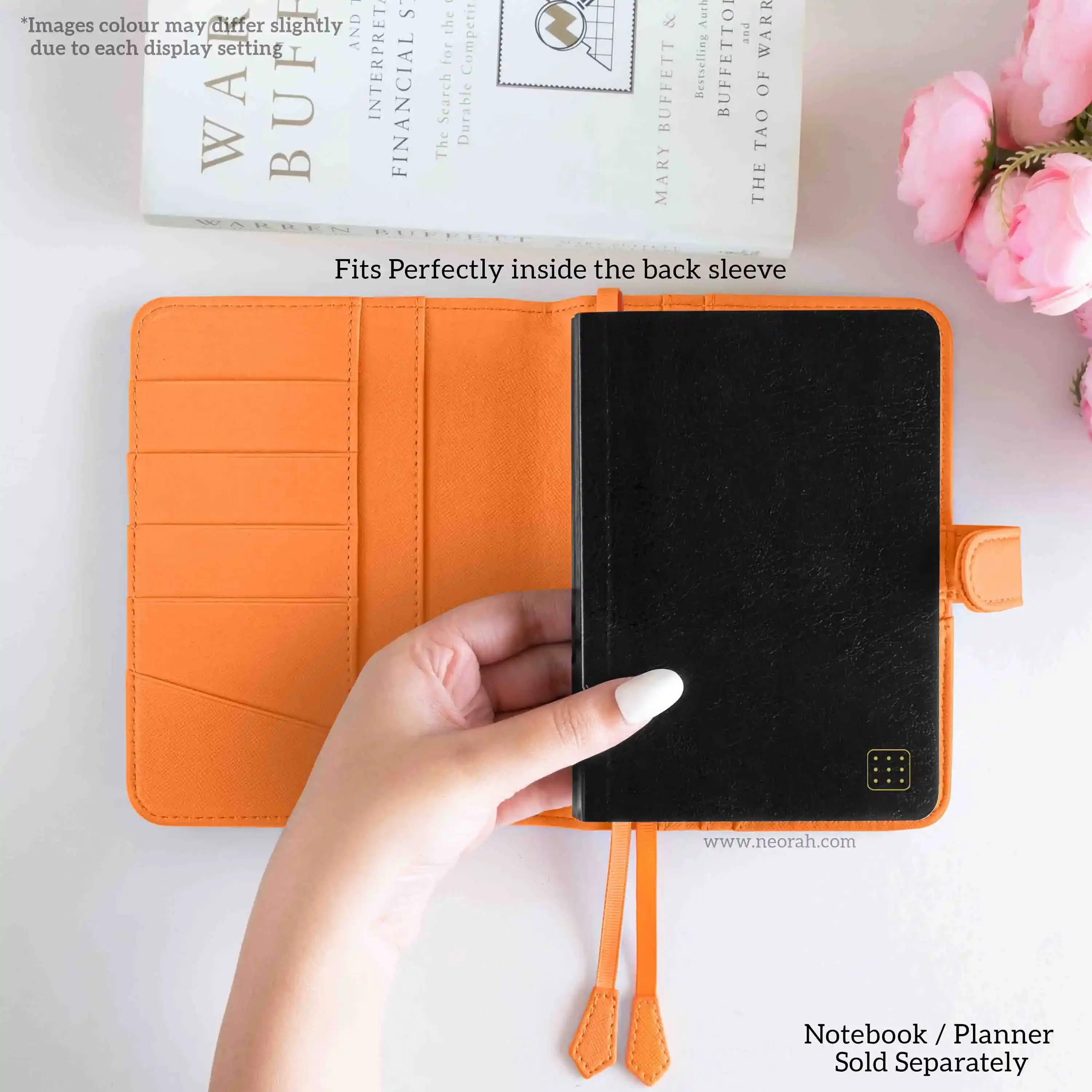 A6 - REFILLABLE ORGANISER SLEEVE - SNAP BUTTON - Image 117