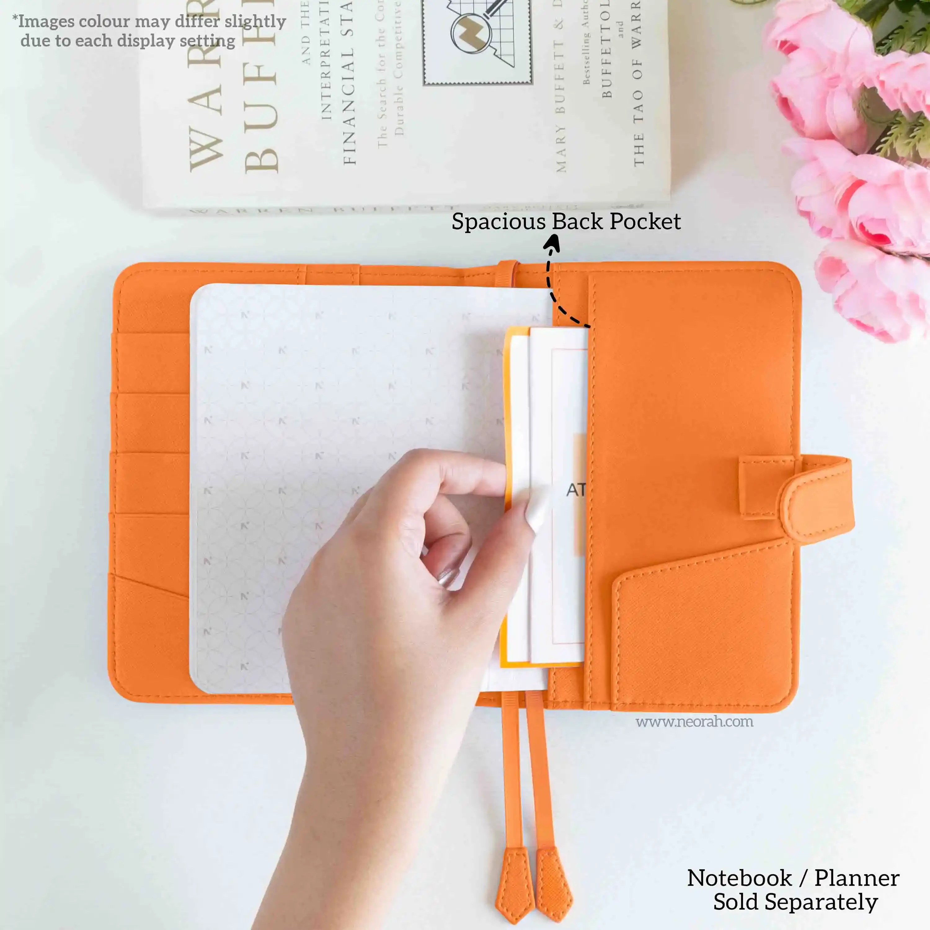 A6 - REFILLABLE ORGANISER SLEEVE - SNAP BUTTON - Image 121
