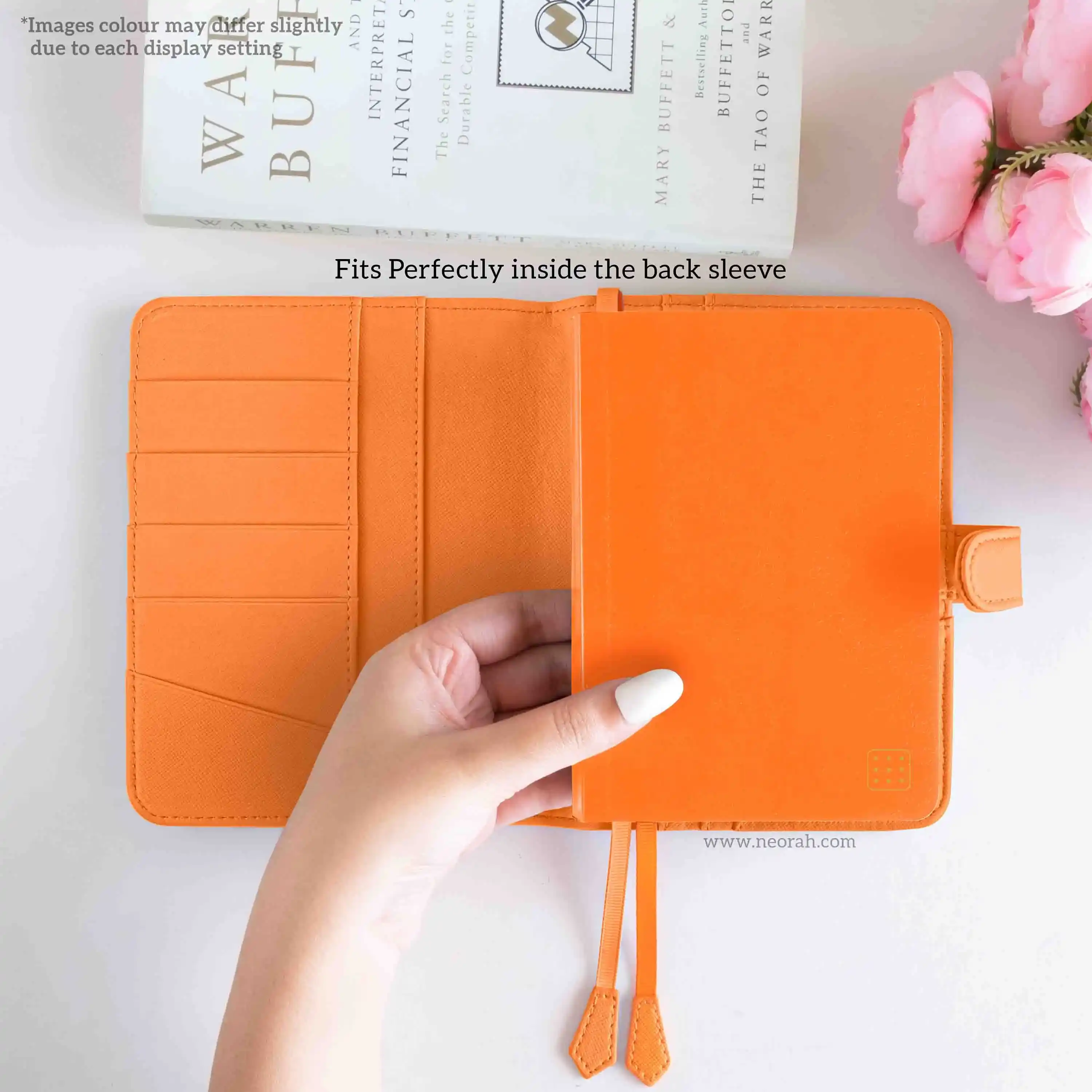 A6 - REFILLABLE ORGANISER SLEEVE - SNAP BUTTON - Image 123