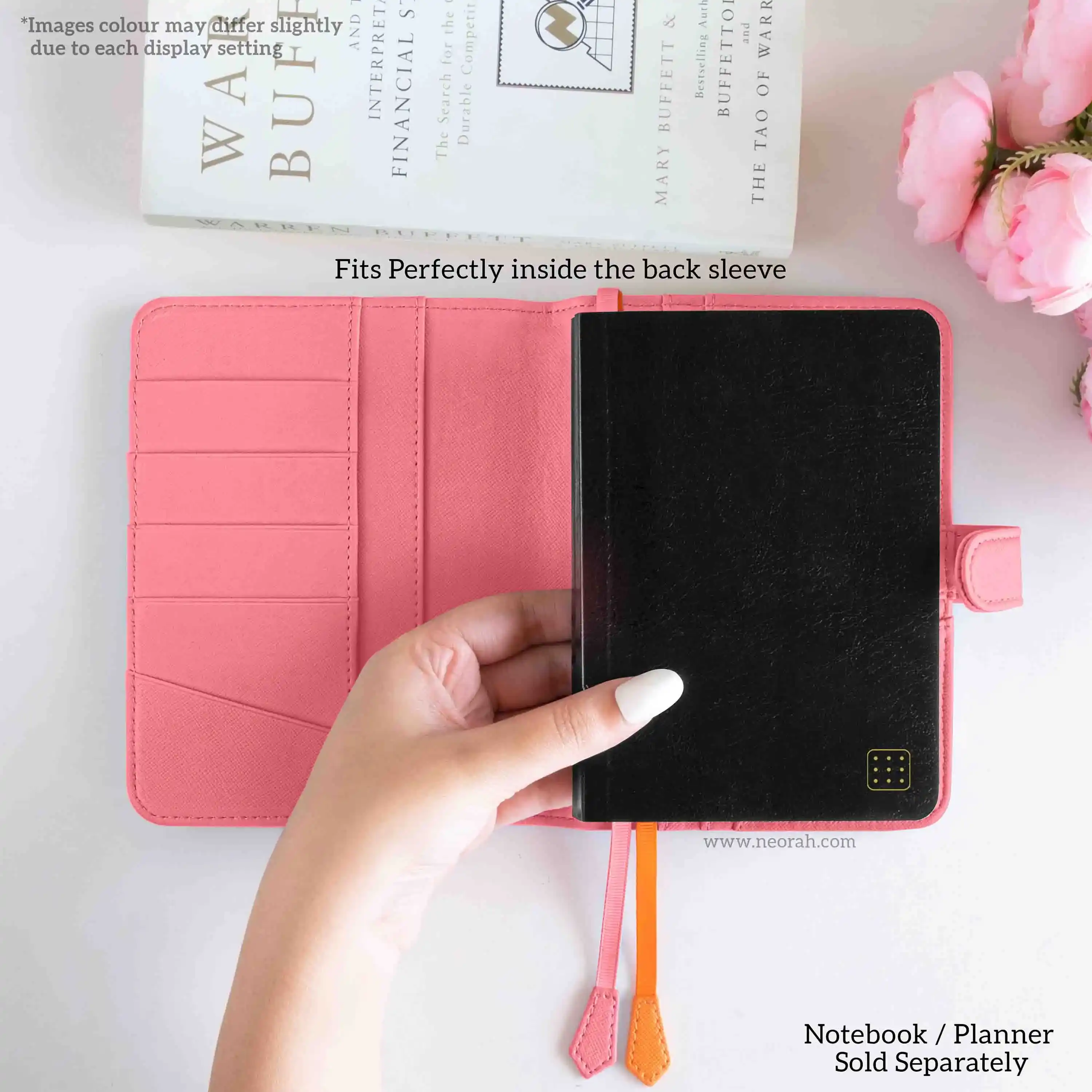A6 - REFILLABLE ORGANISER SLEEVE - SNAP BUTTON - Image 131