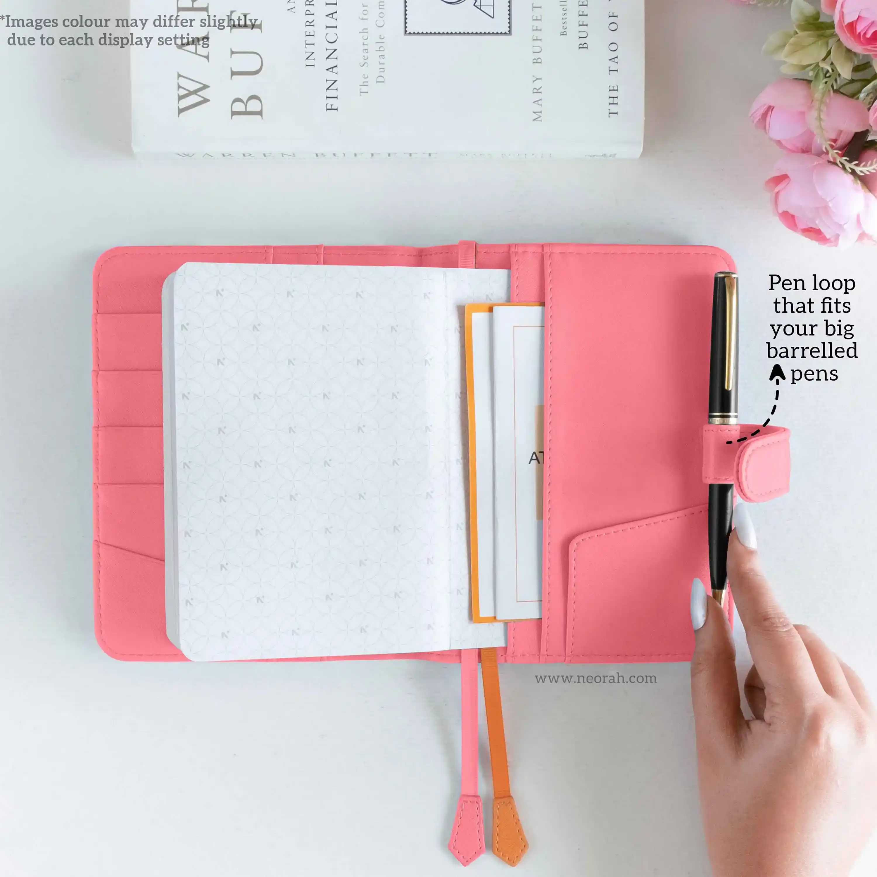 A6 - REFILLABLE ORGANISER SLEEVE - SNAP BUTTON - Image 140