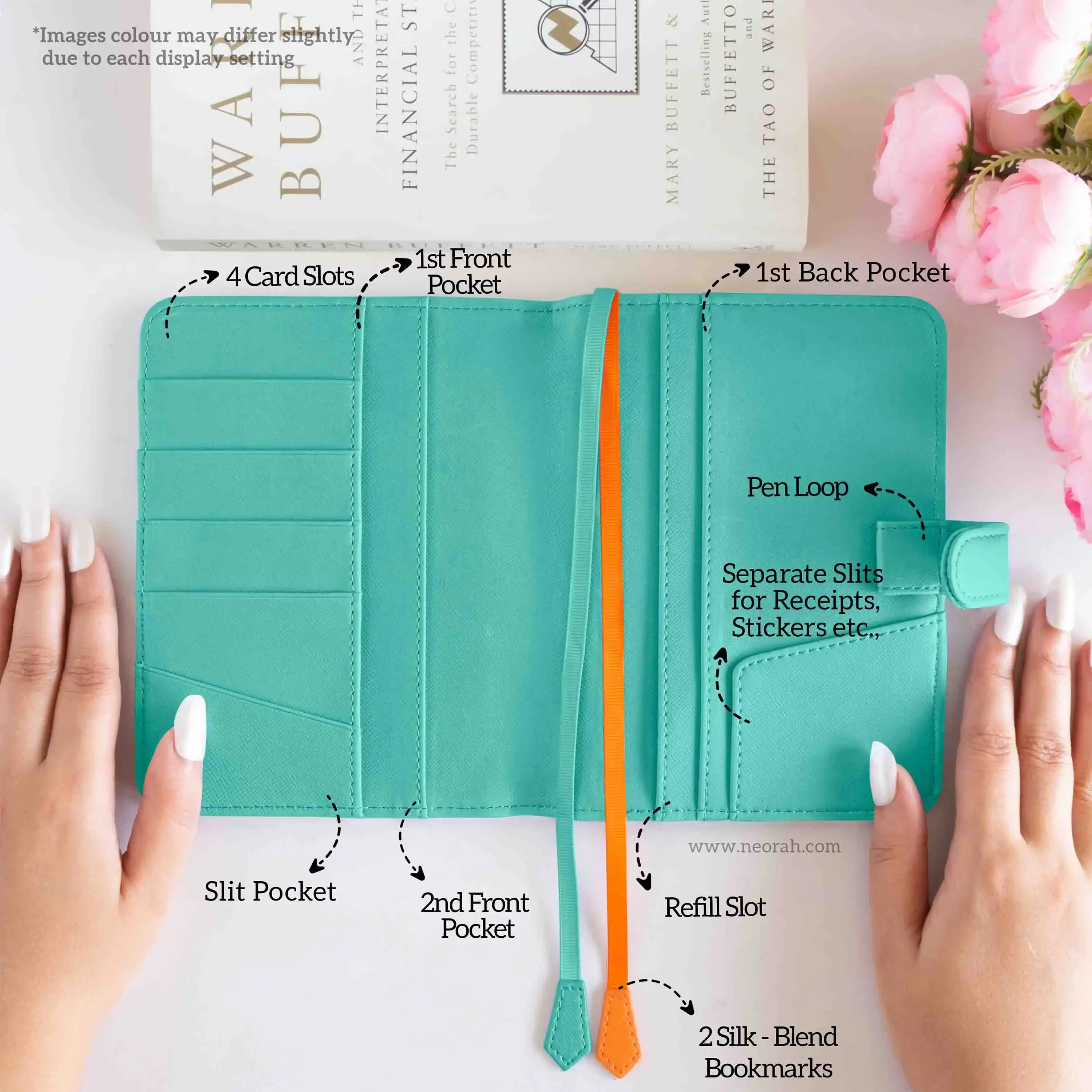 A6 - REFILLABLE ORGANISER SLEEVE - SNAP BUTTON - Image 144