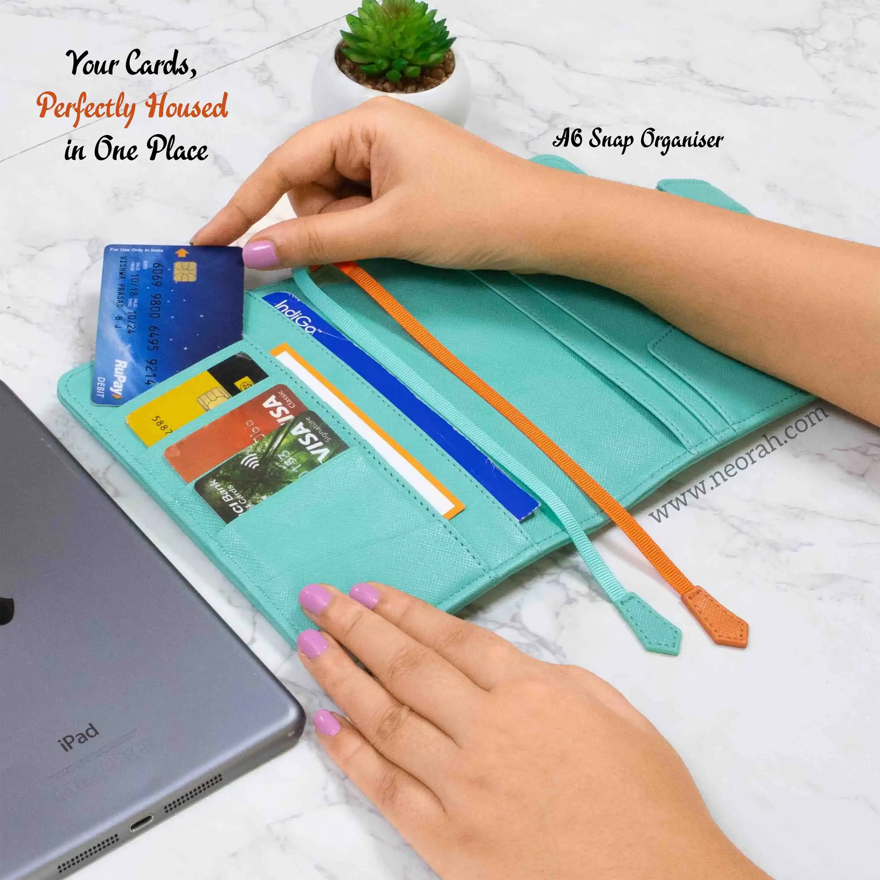 A6 - REFILLABLE ORGANISER SLEEVE - SNAP BUTTON - Image 145