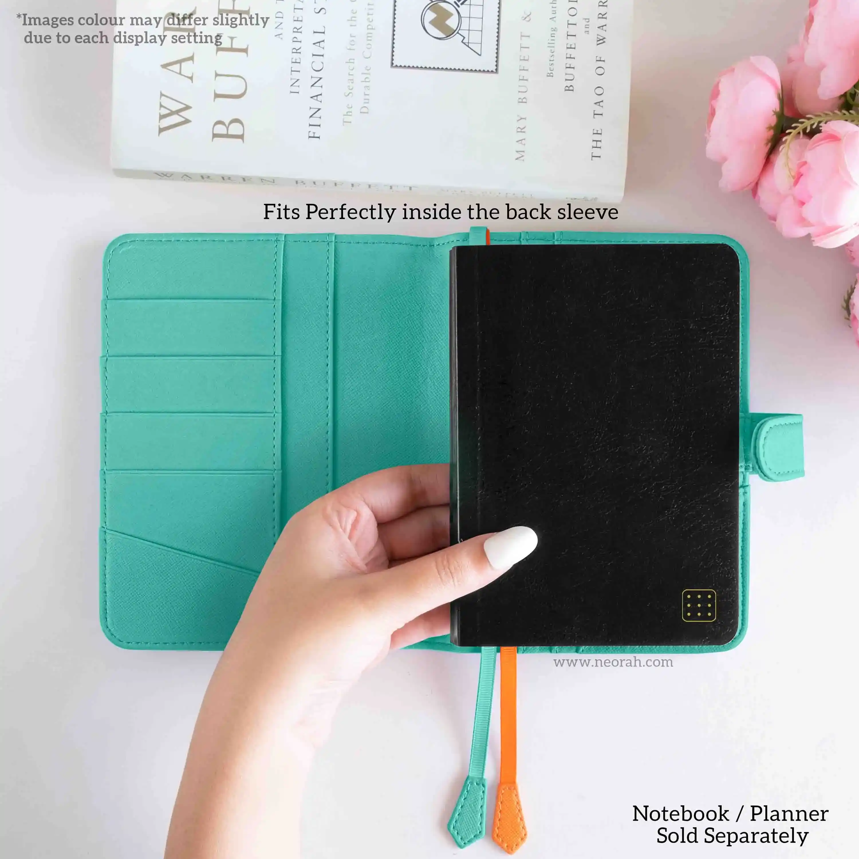 A6 - REFILLABLE ORGANISER SLEEVE - SNAP BUTTON - Image 146