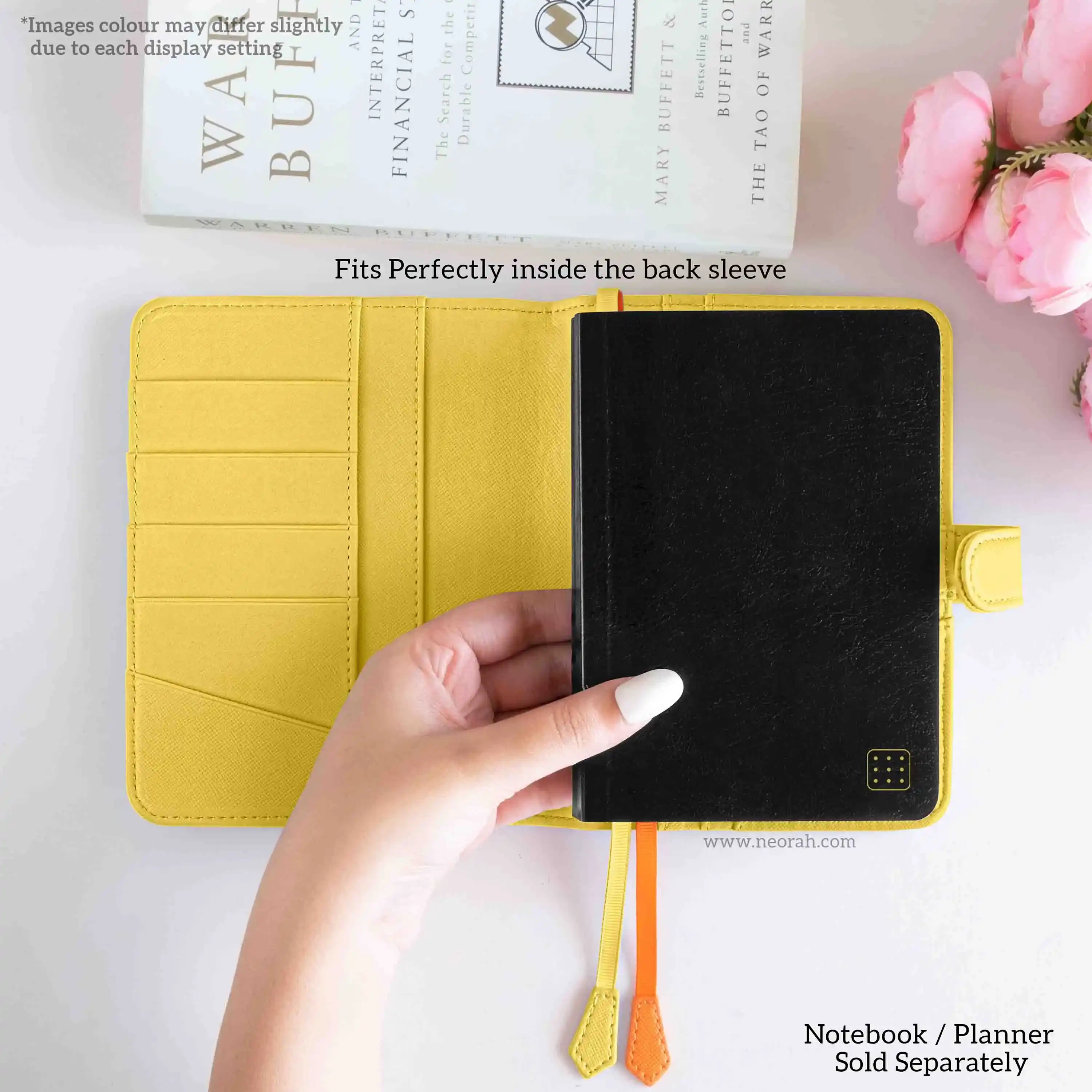 A6 - REFILLABLE ORGANISER SLEEVE - SNAP BUTTON - Image 159