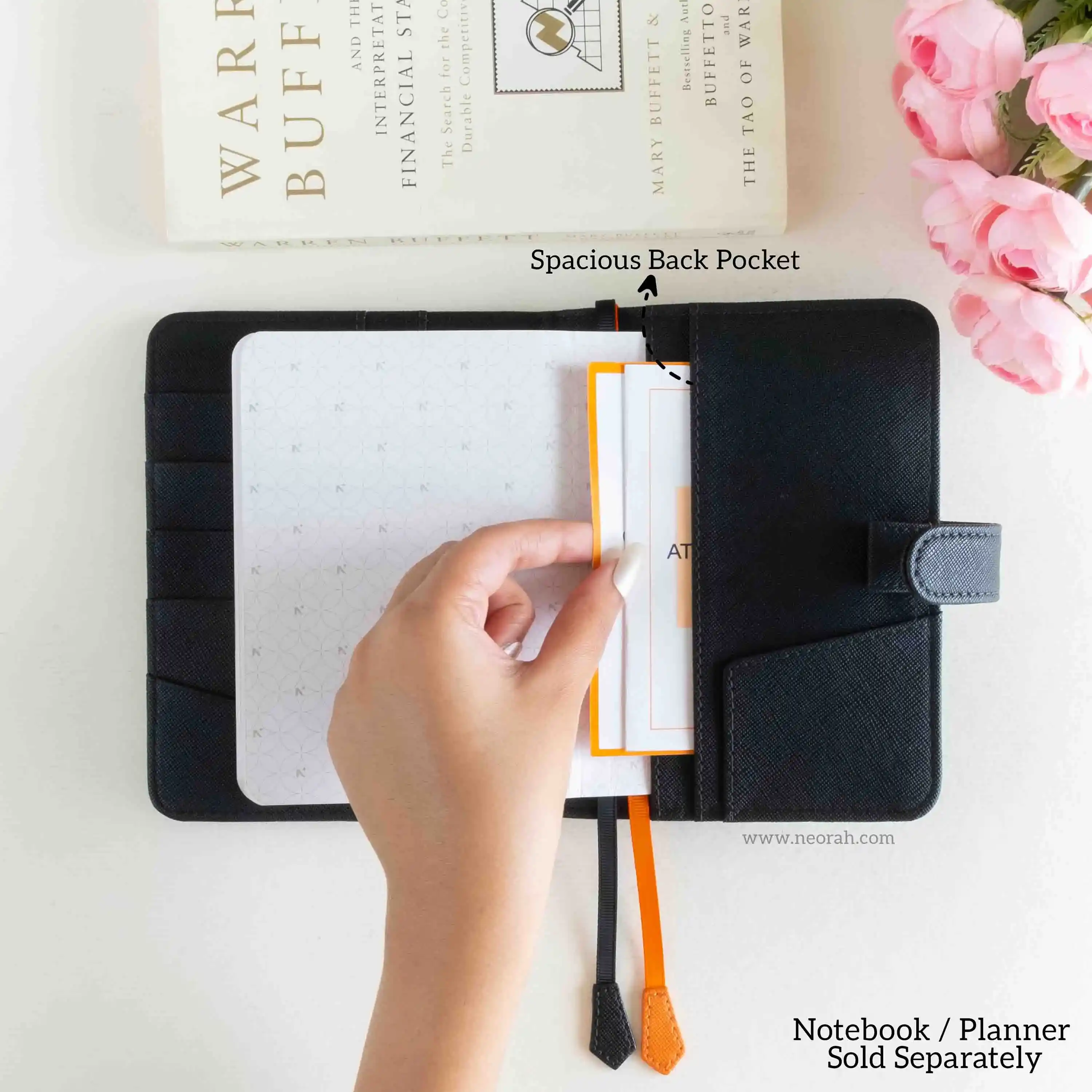 A6 - REFILLABLE ORGANISER SLEEVE - SNAP BUTTON - Image 29