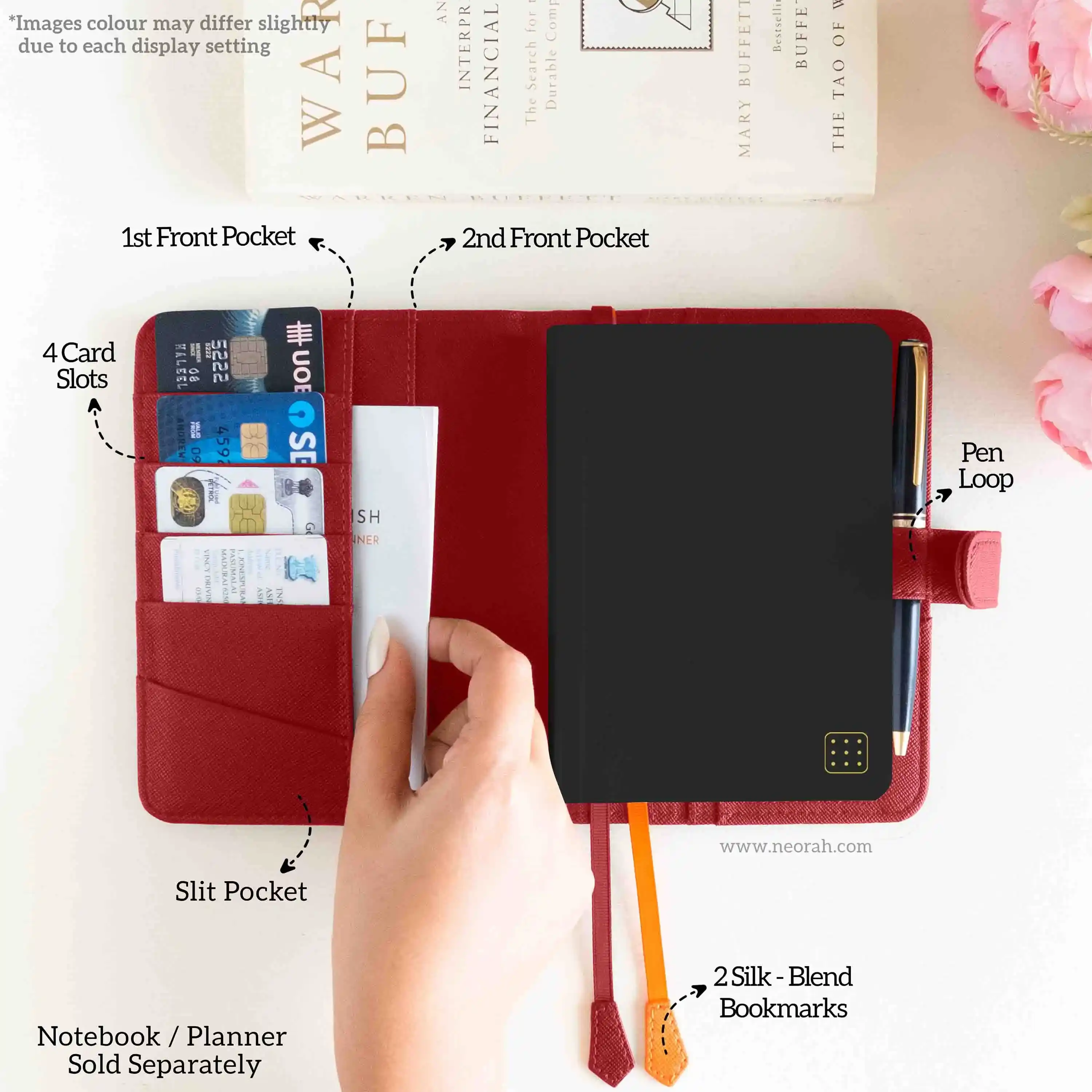 A6 - REFILLABLE ORGANISER SLEEVE - SNAP BUTTON - Image 4
