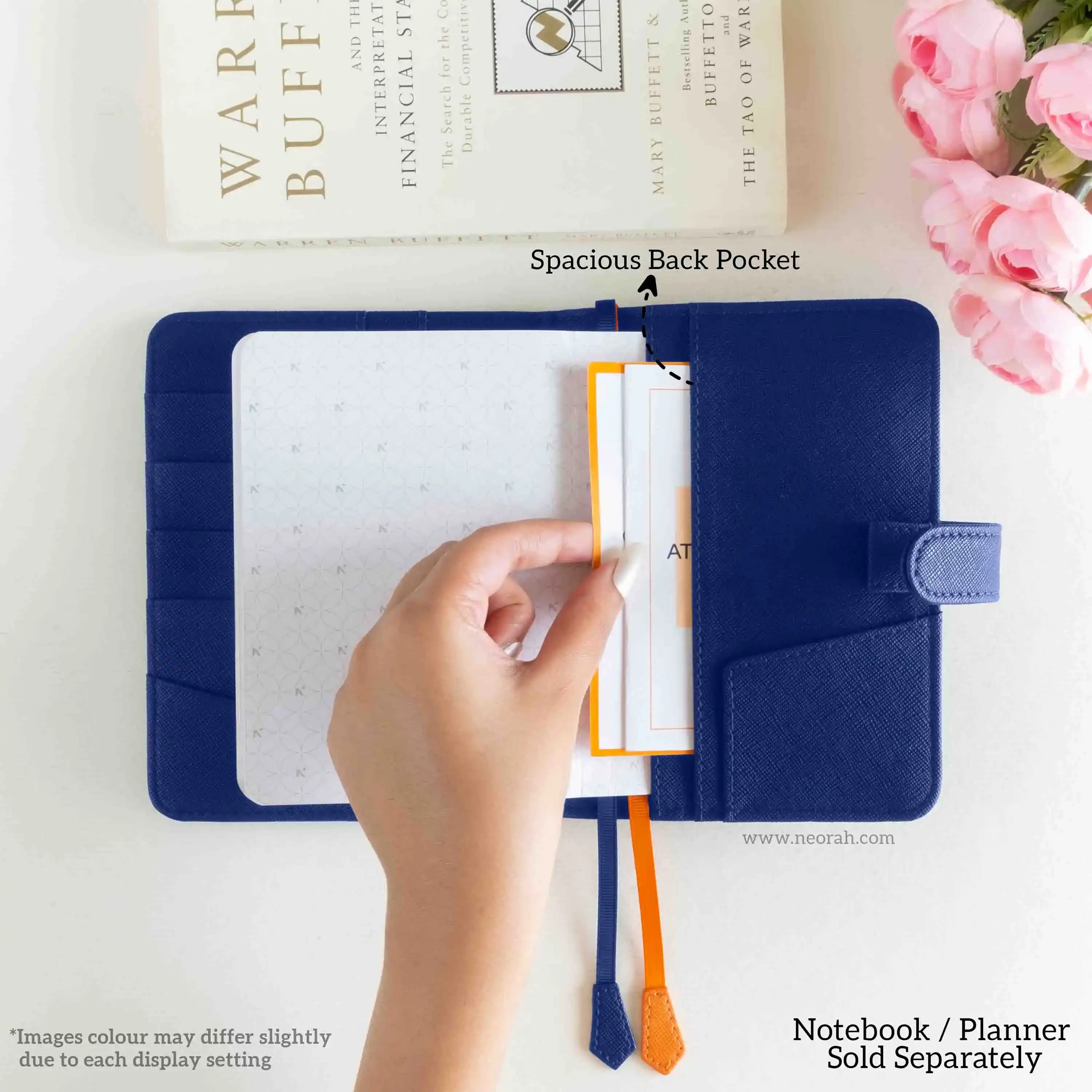 A6 - REFILLABLE ORGANISER SLEEVE - SNAP BUTTON - Image 52