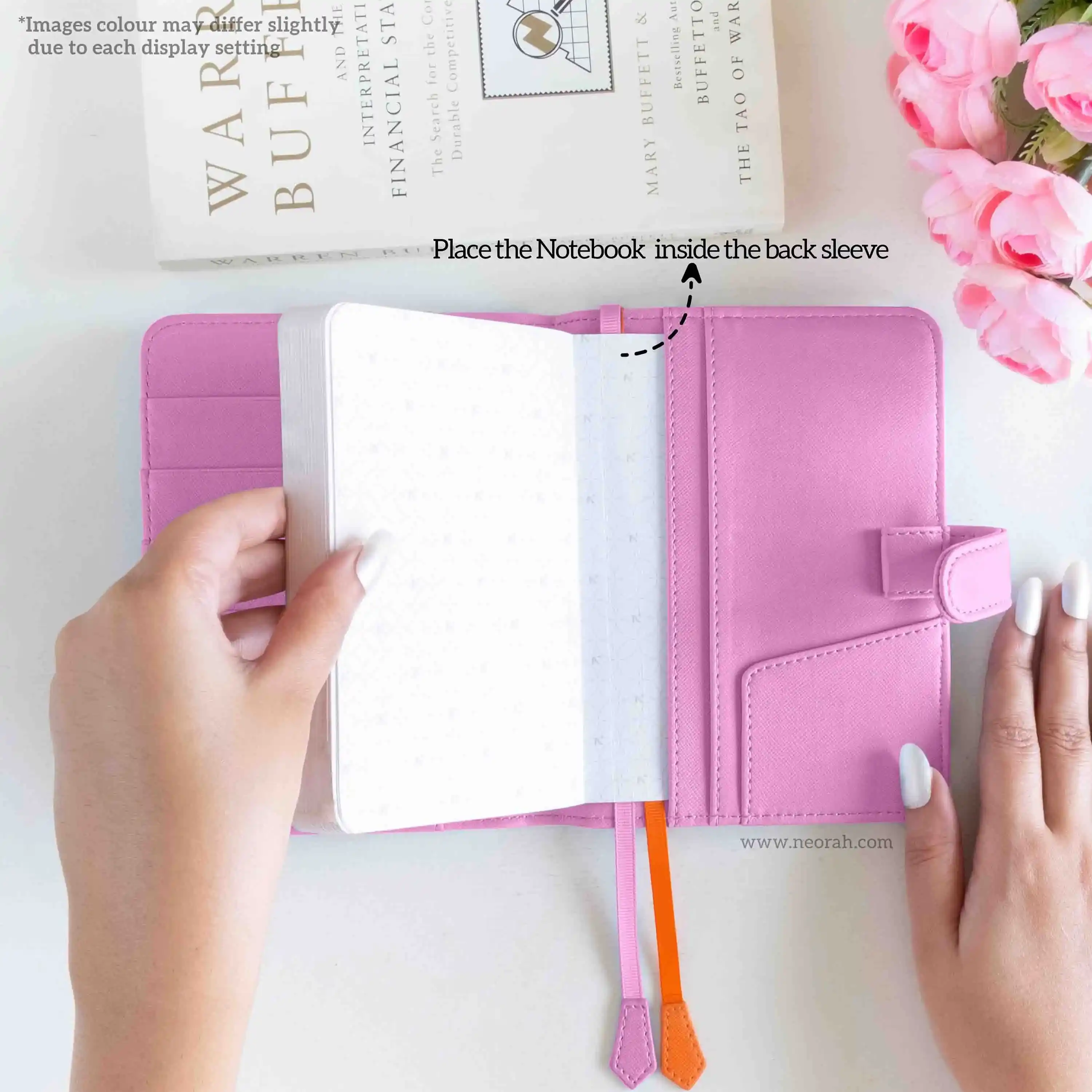 A6 - REFILLABLE ORGANISER SLEEVE - SNAP BUTTON - Image 82