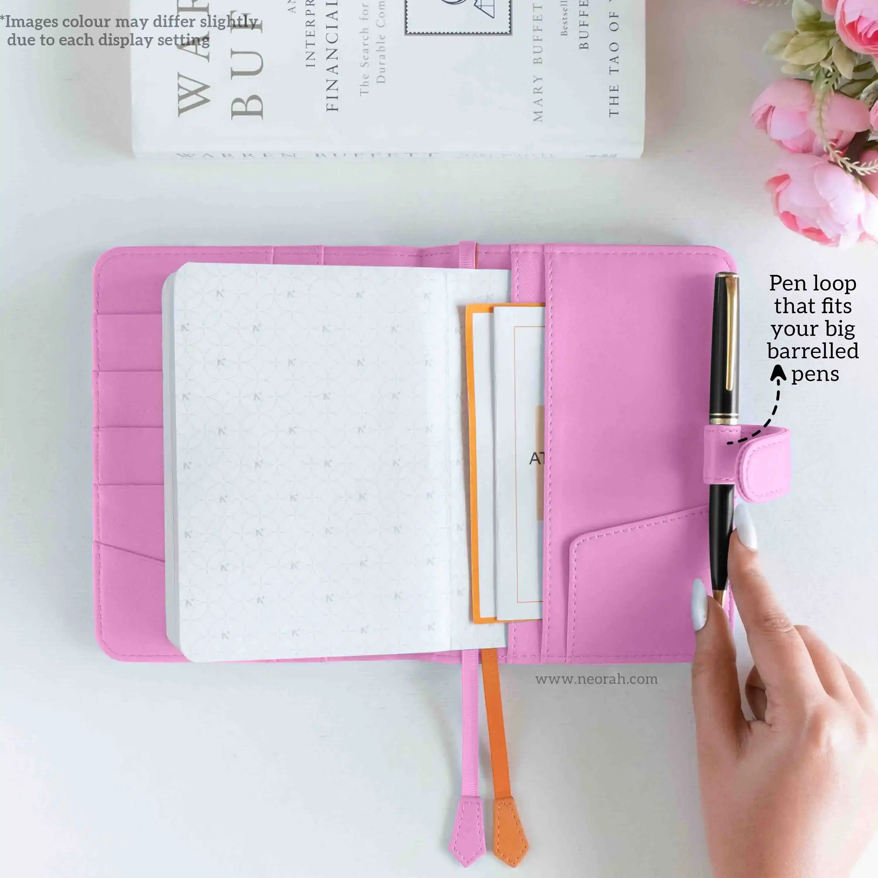 A6 - REFILLABLE ORGANISER SLEEVE - SNAP BUTTON - Image 84