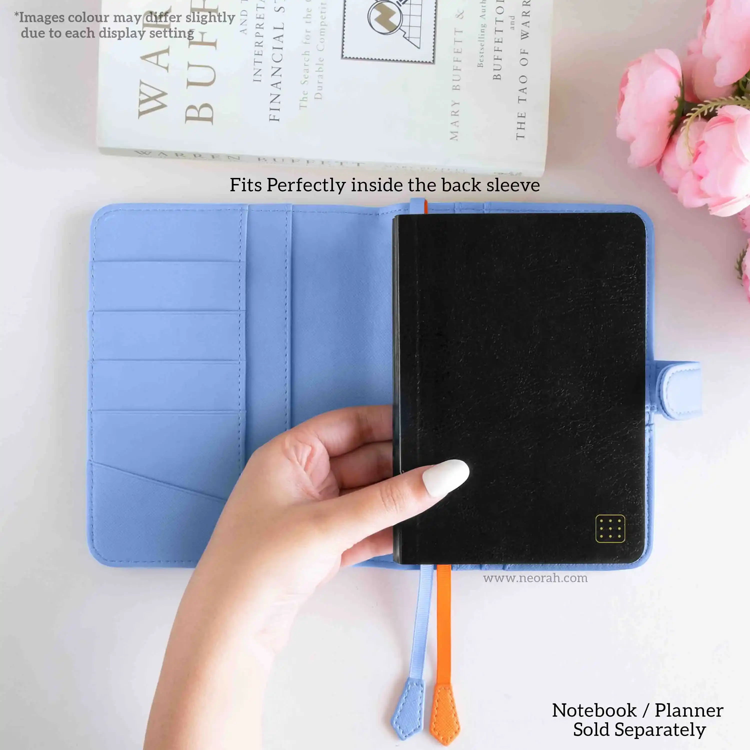 A6 - REFILLABLE ORGANISER SLEEVE - SNAP BUTTON - Image 91