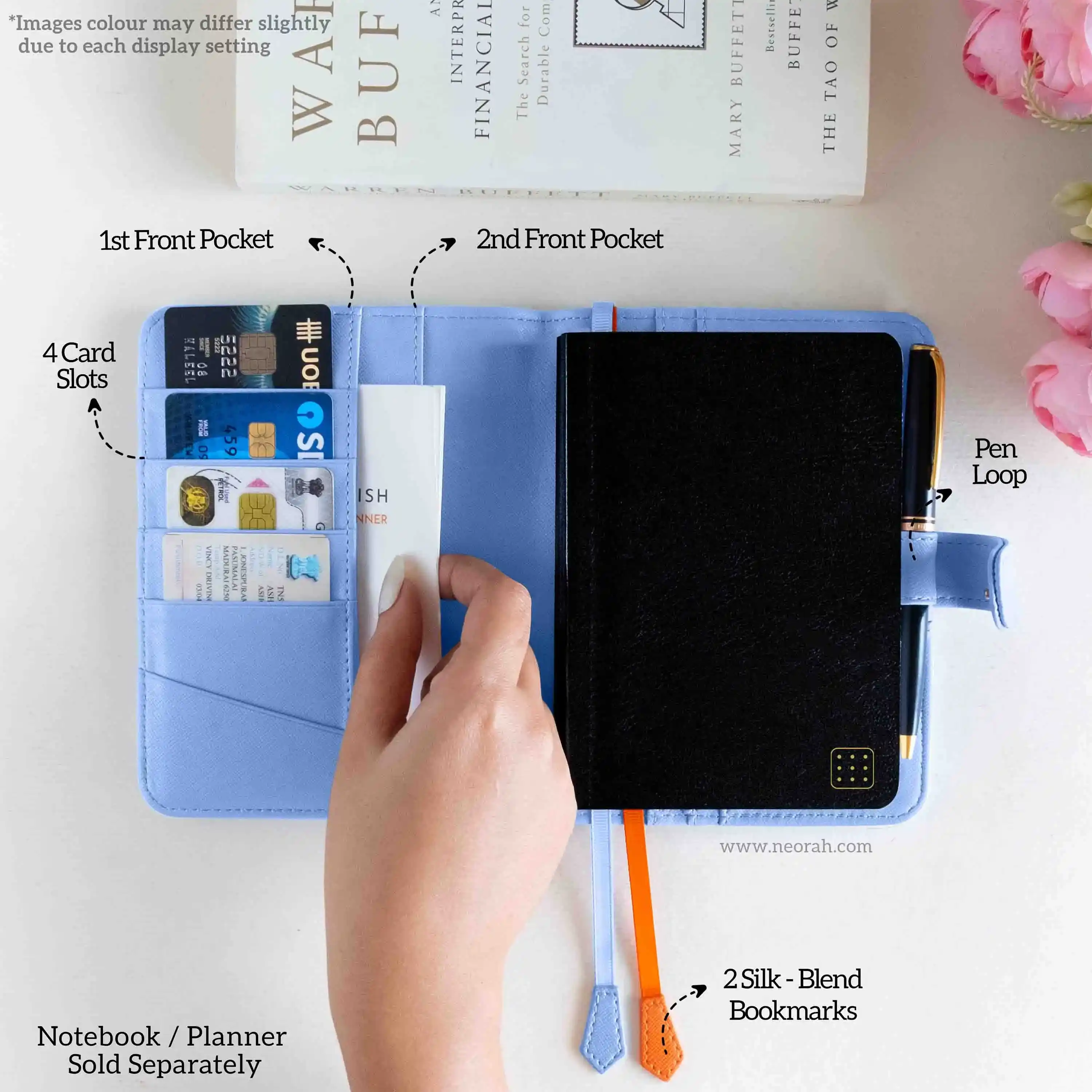 A6 - REFILLABLE ORGANISER SLEEVE - SNAP BUTTON - Image 92