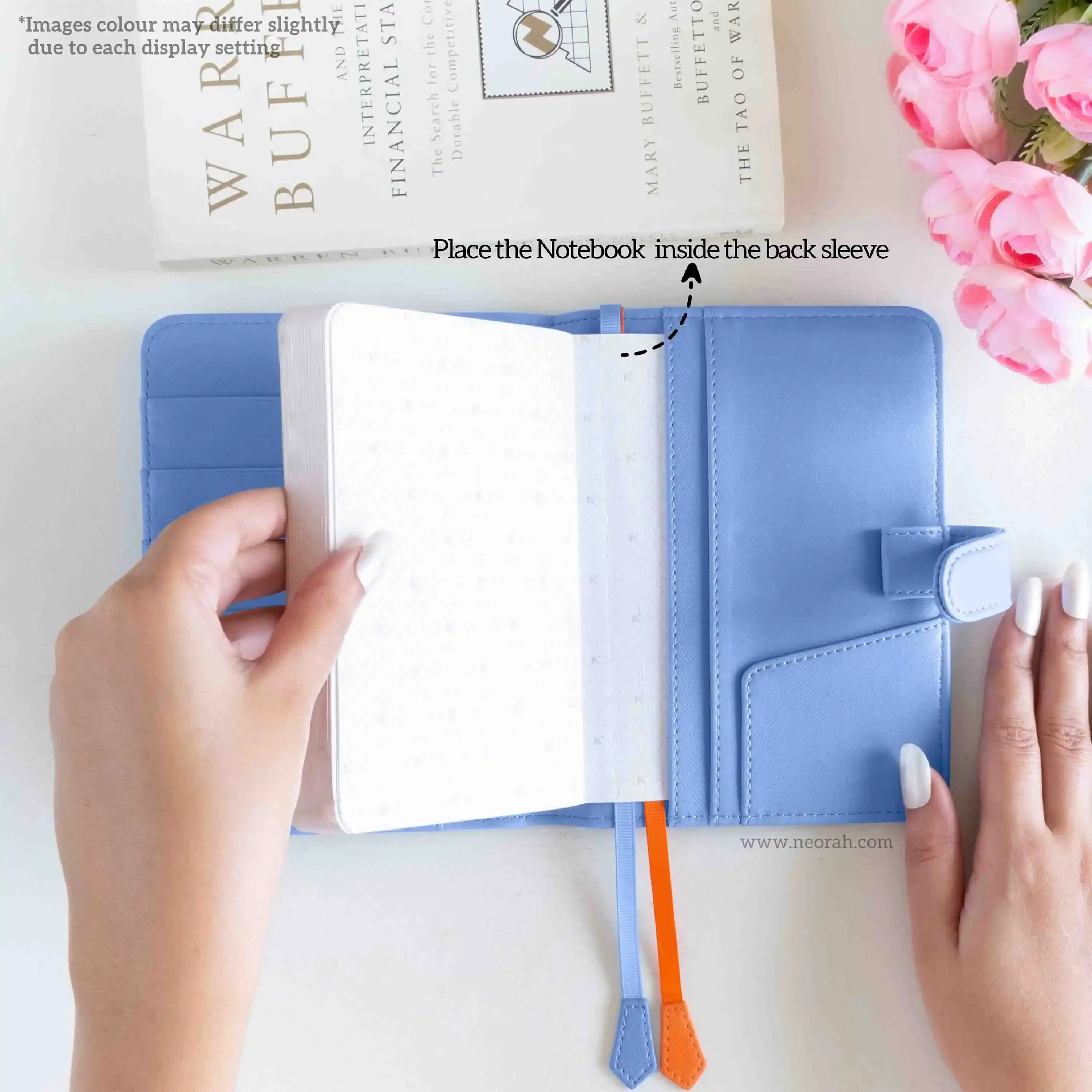 A6 - REFILLABLE ORGANISER SLEEVE - SNAP BUTTON - Image 98