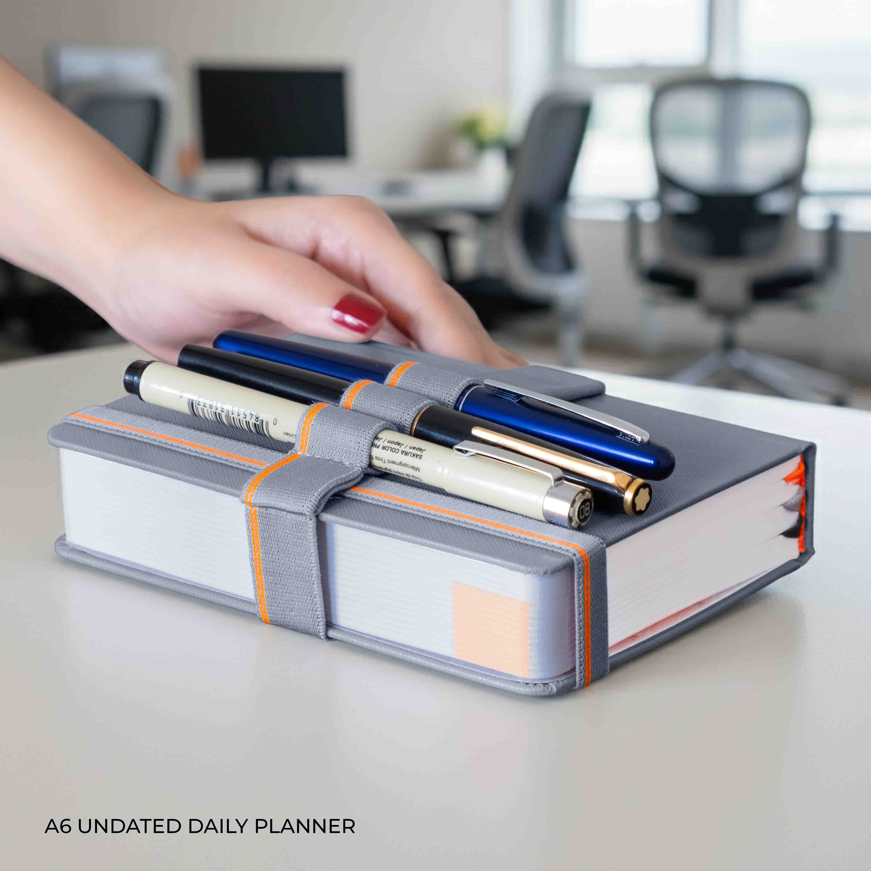 A6 - UNDATED - DAILY PLANNER - HARD COVER - Image 11