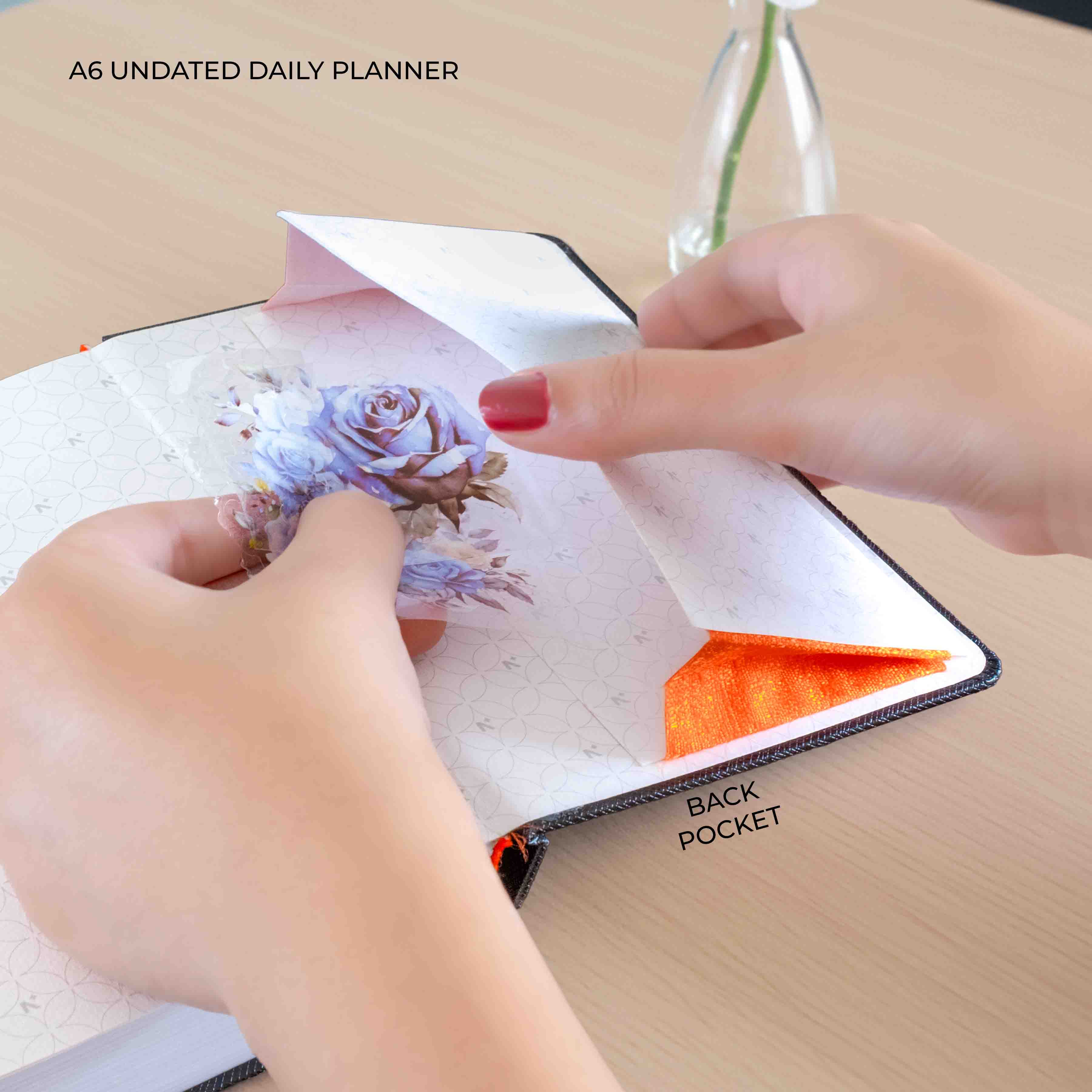A6 - UNDATED - DAILY PLANNER - HARD COVER - Image 70