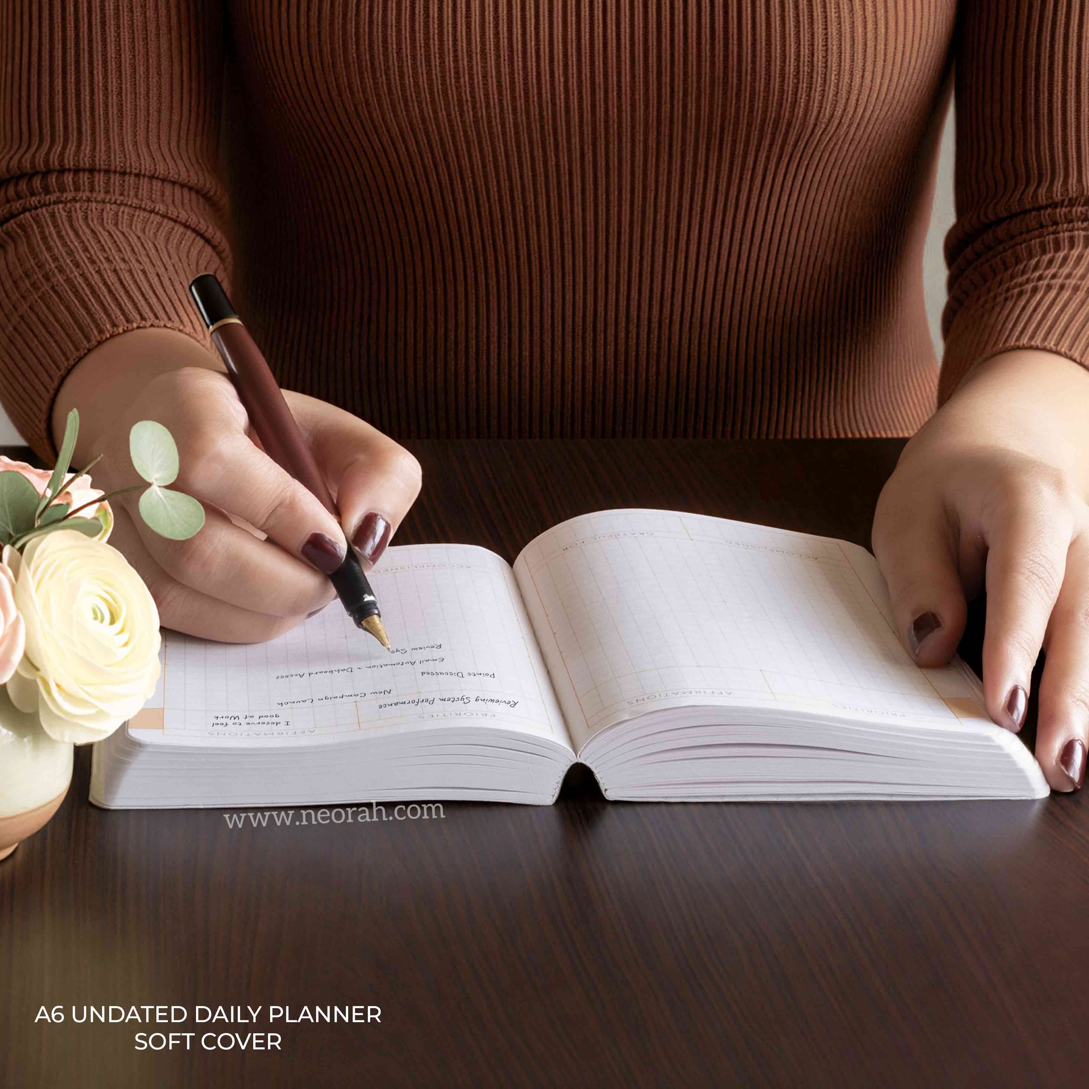 A6 - UNDATED - DAILY PLANNER - SOFT COVER - Image 11