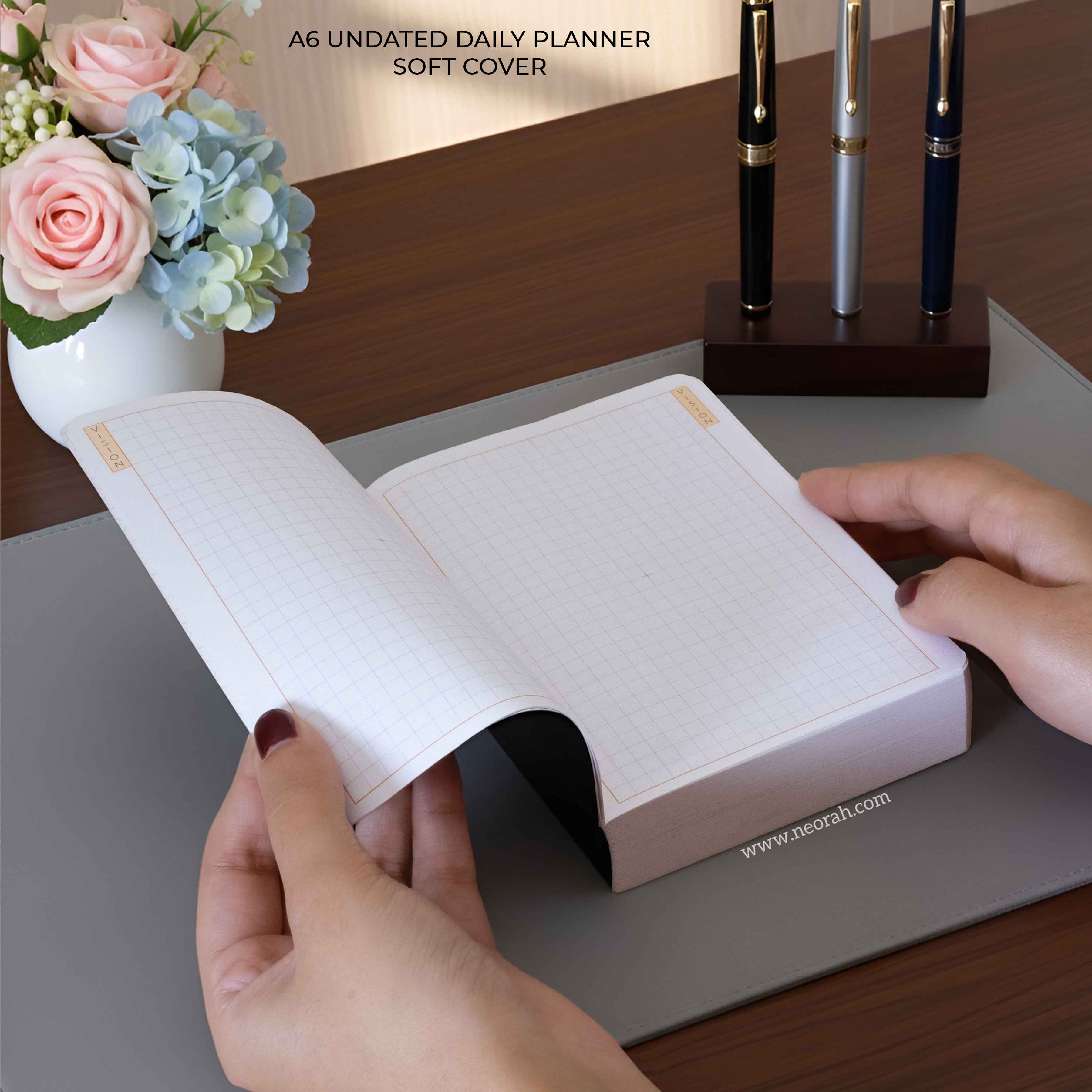 A6 - UNDATED - DAILY PLANNER - SOFT COVER - Image 7