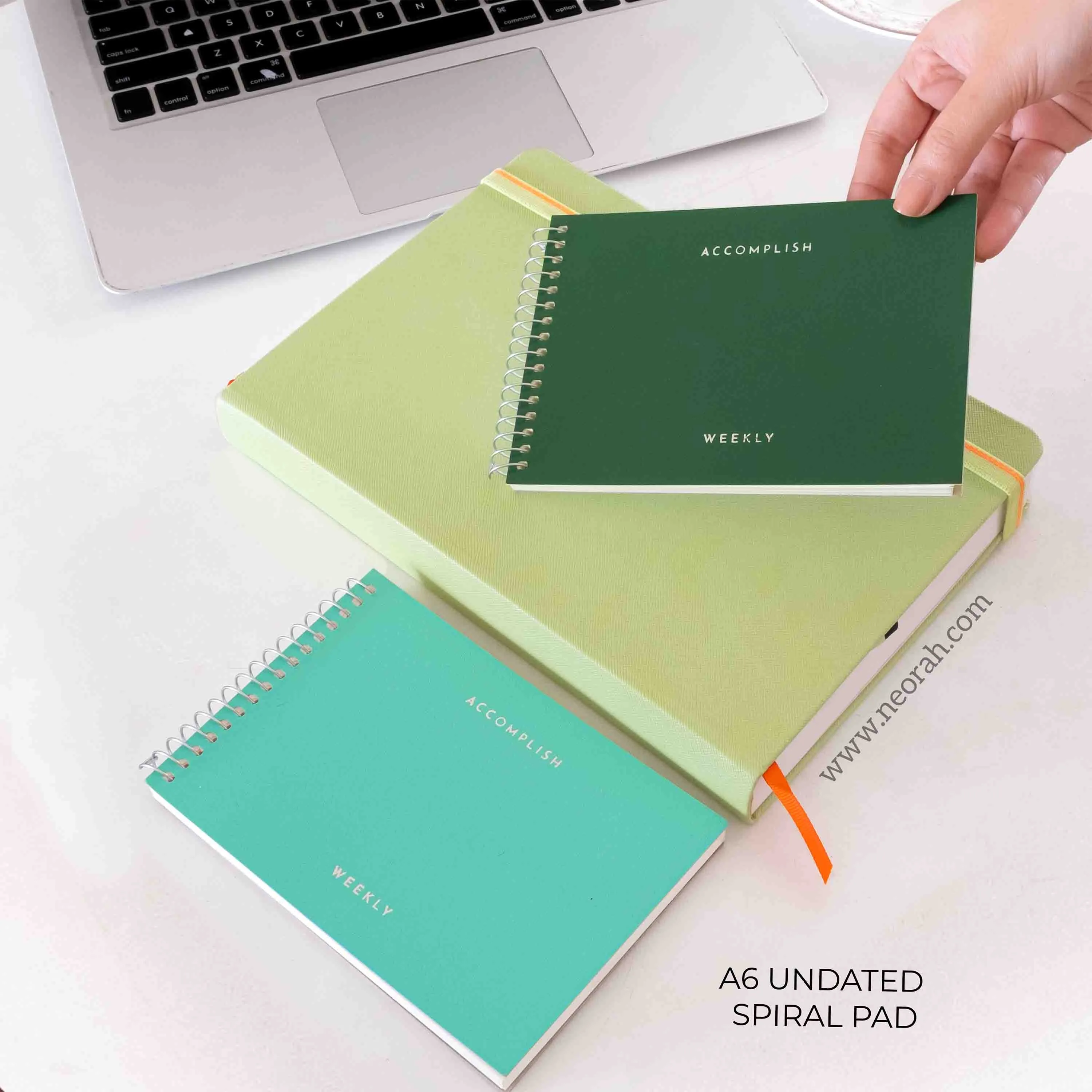 A6- UNDATED PLANNER- SOFT COVER - SPIRAL PAD - Image 19