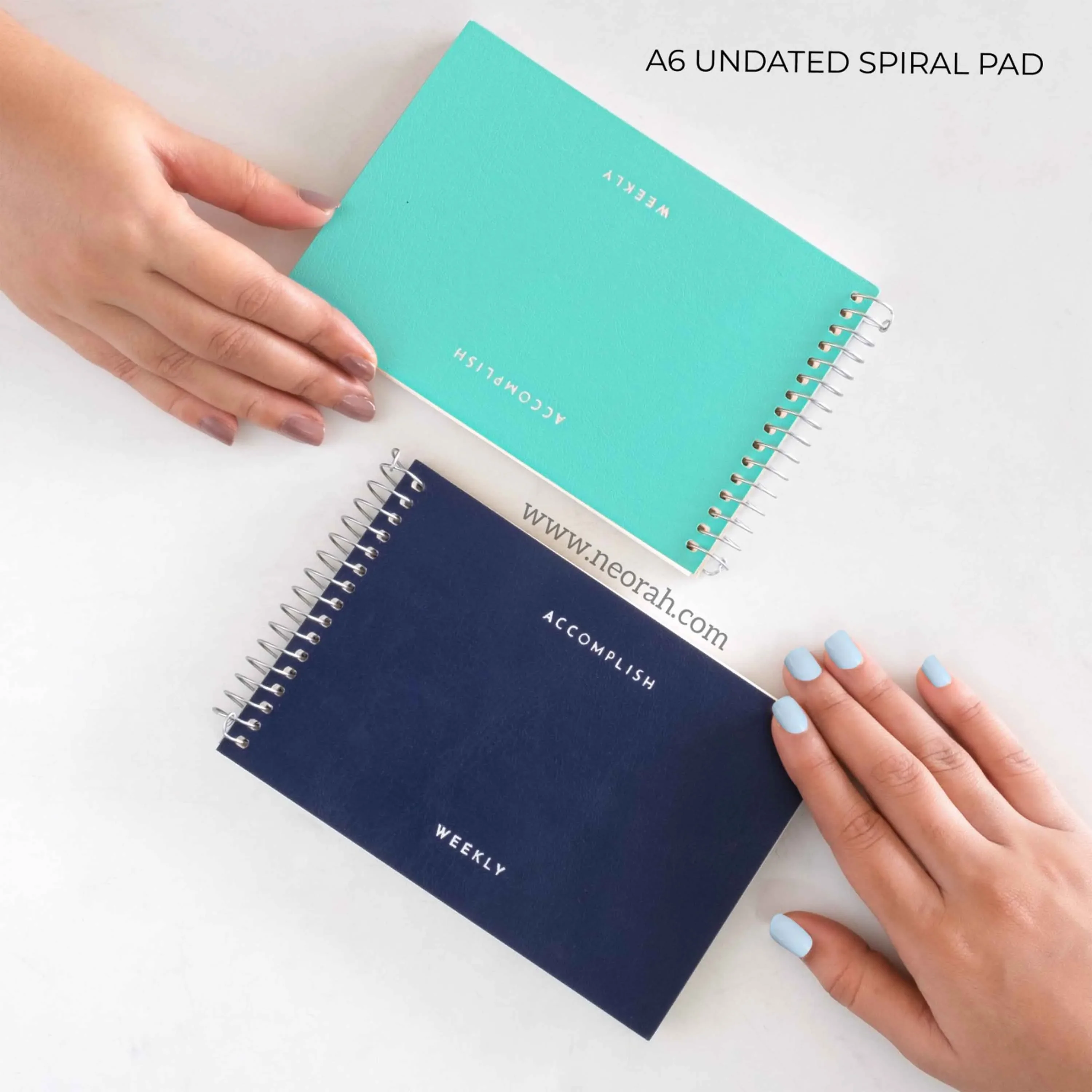 A6- UNDATED PLANNER- SOFT COVER - SPIRAL PAD - Image 33