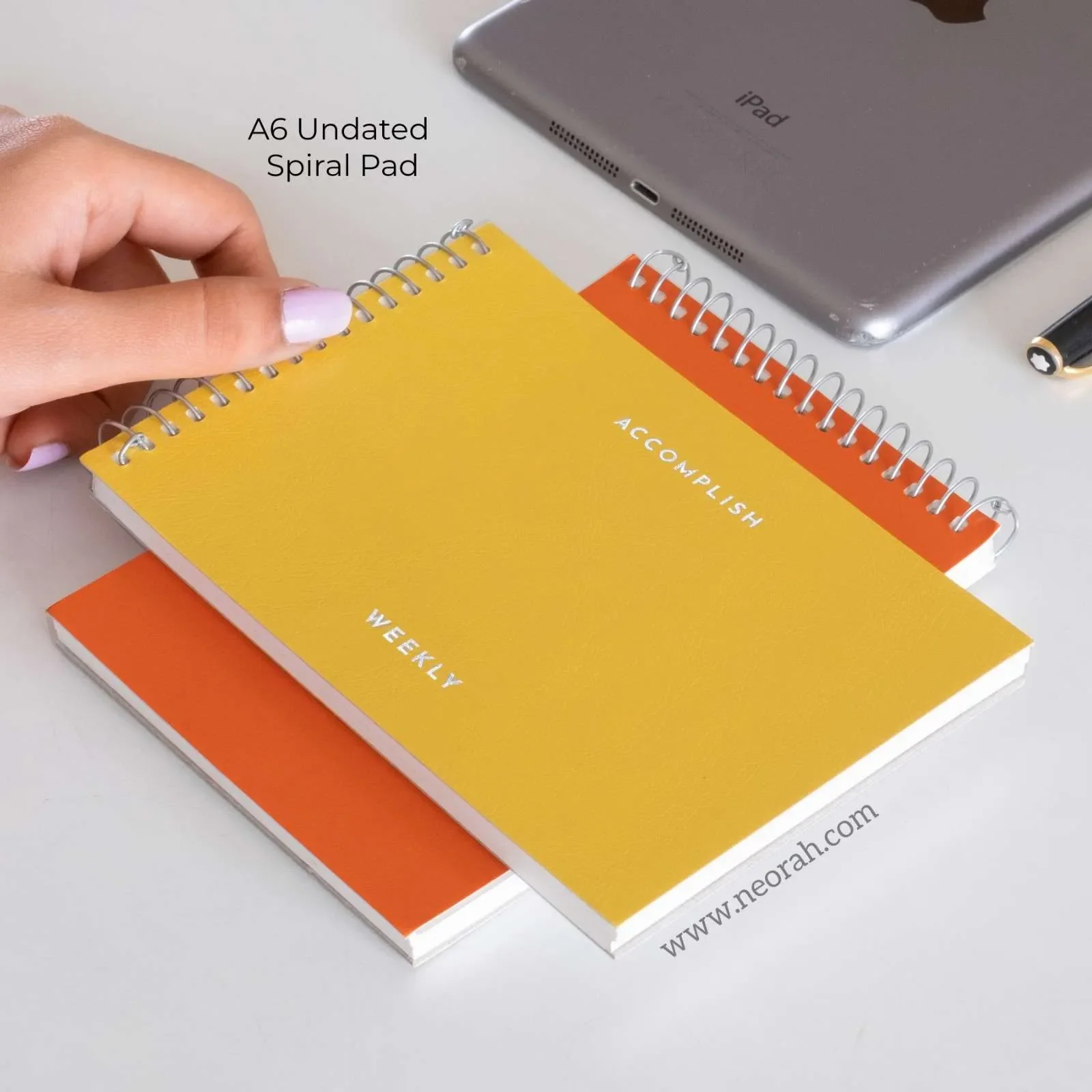 A6- UNDATED PLANNER- SOFT COVER - SPIRAL PAD - Image 36