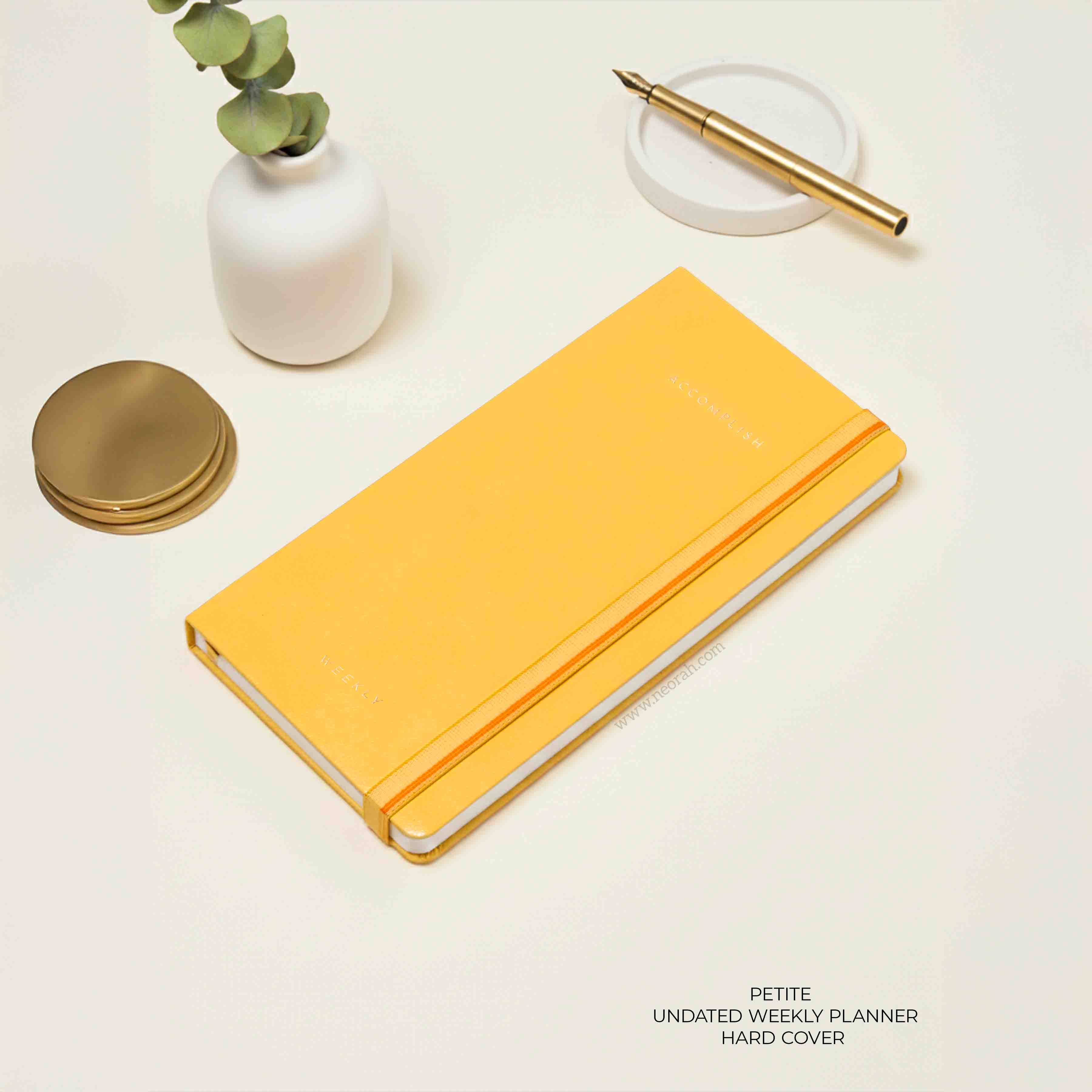 PETITE - UNDATED - WEEKLY PLANNER - HARD COVER - Image 115