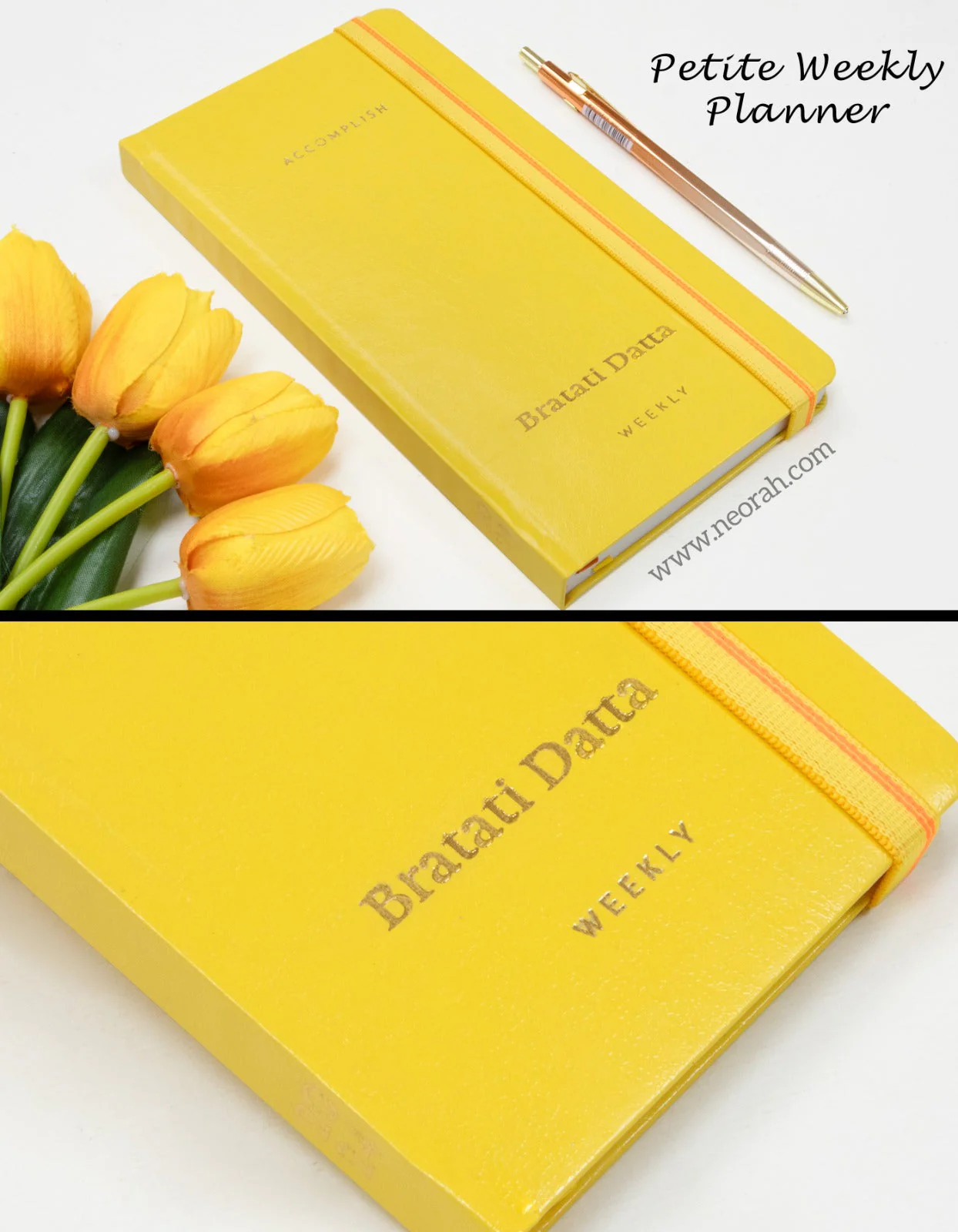 PETITE - UNDATED - WEEKLY PLANNER - HARD COVER - Image 118