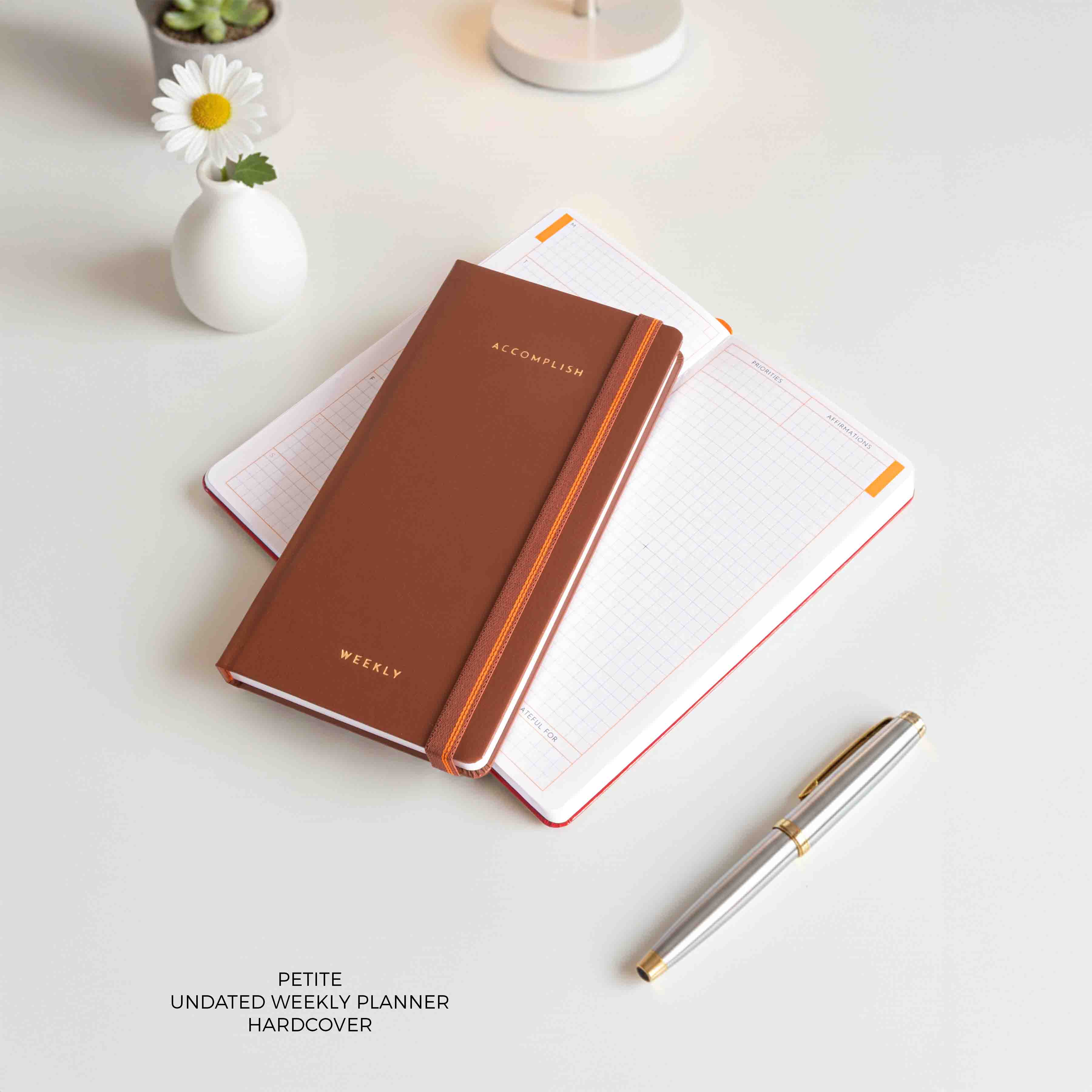PETITE - UNDATED - WEEKLY PLANNER - HARD COVER - Image 122
