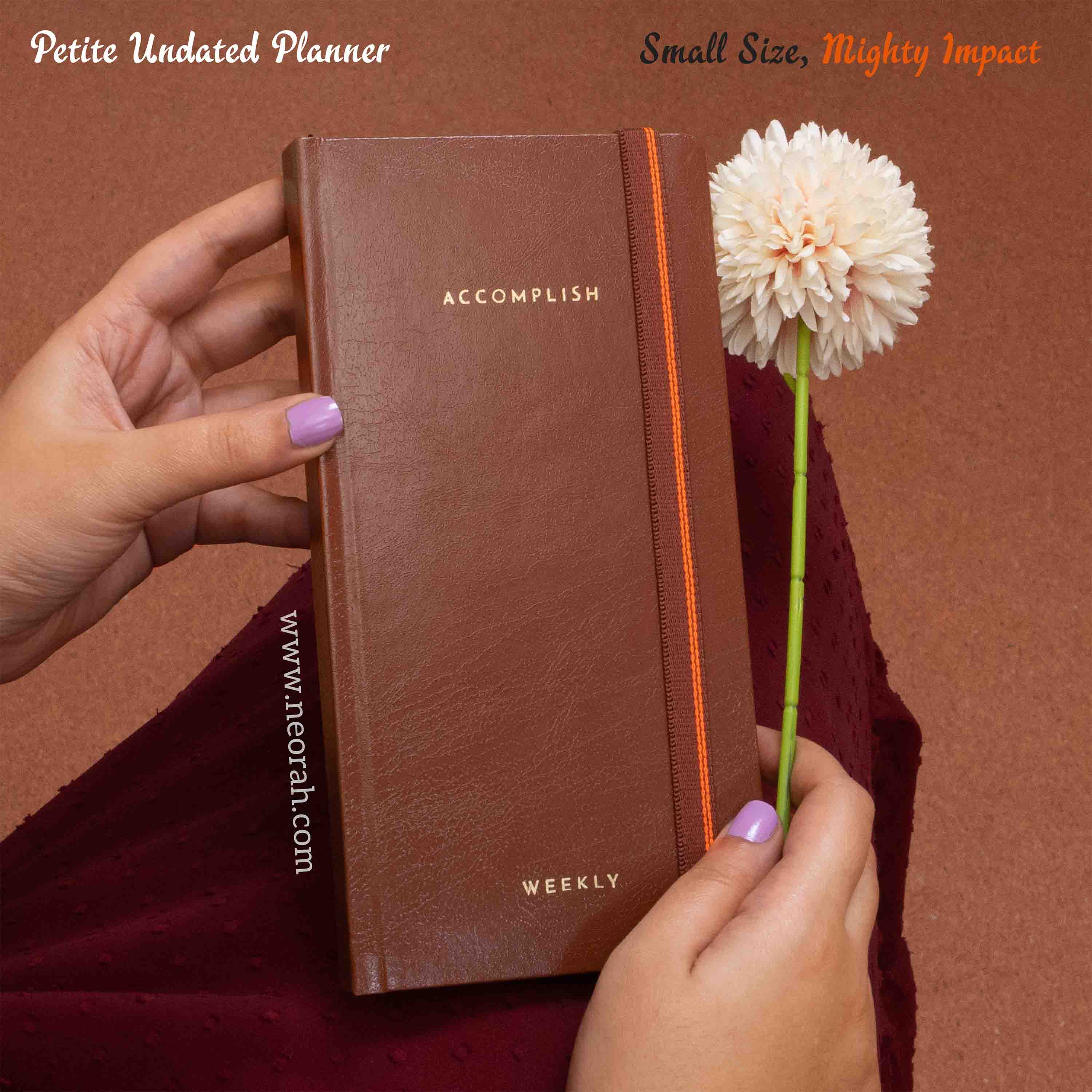 PETITE - UNDATED - WEEKLY PLANNER - HARD COVER - Image 131
