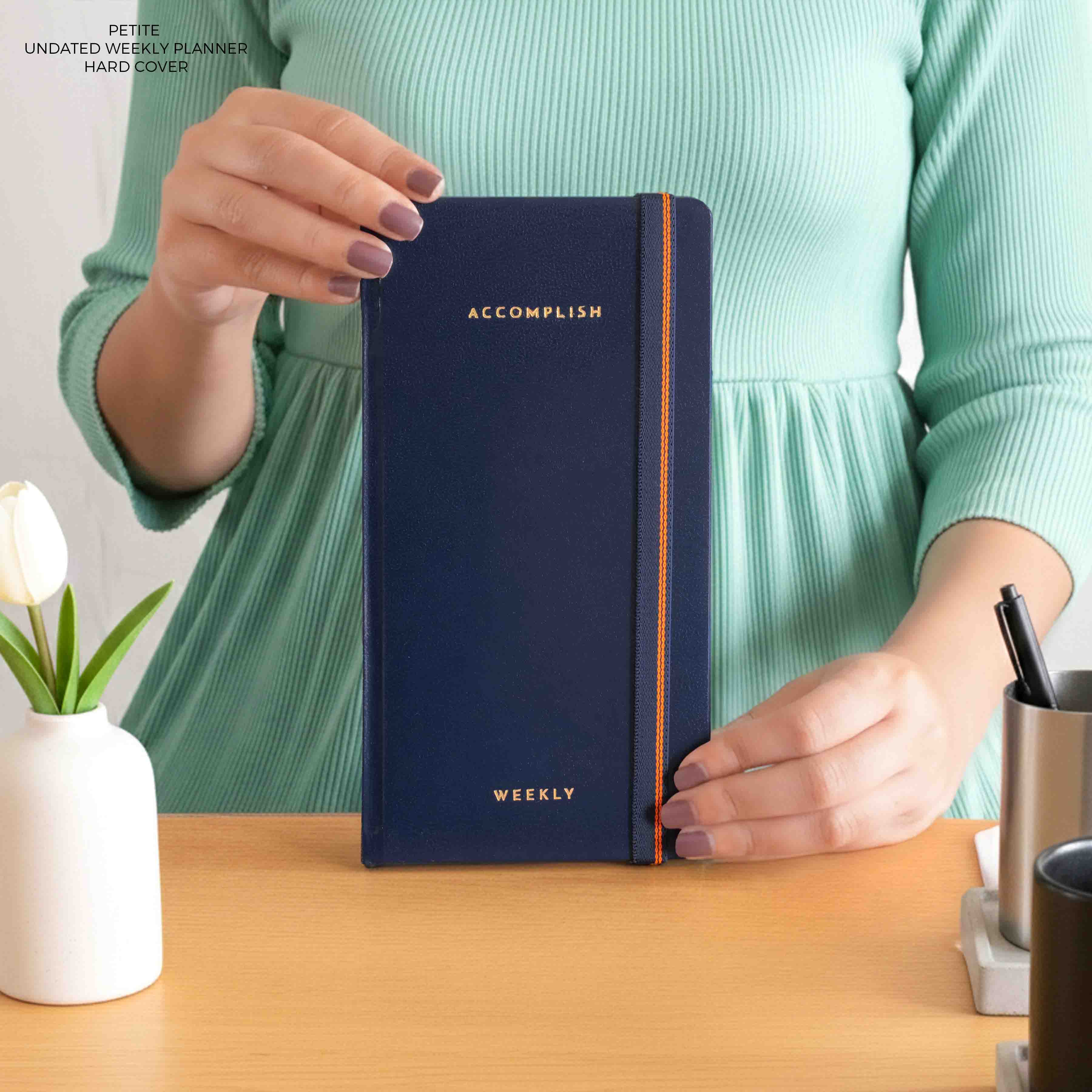 PETITE - UNDATED - WEEKLY PLANNER - HARD COVER - Image 149
