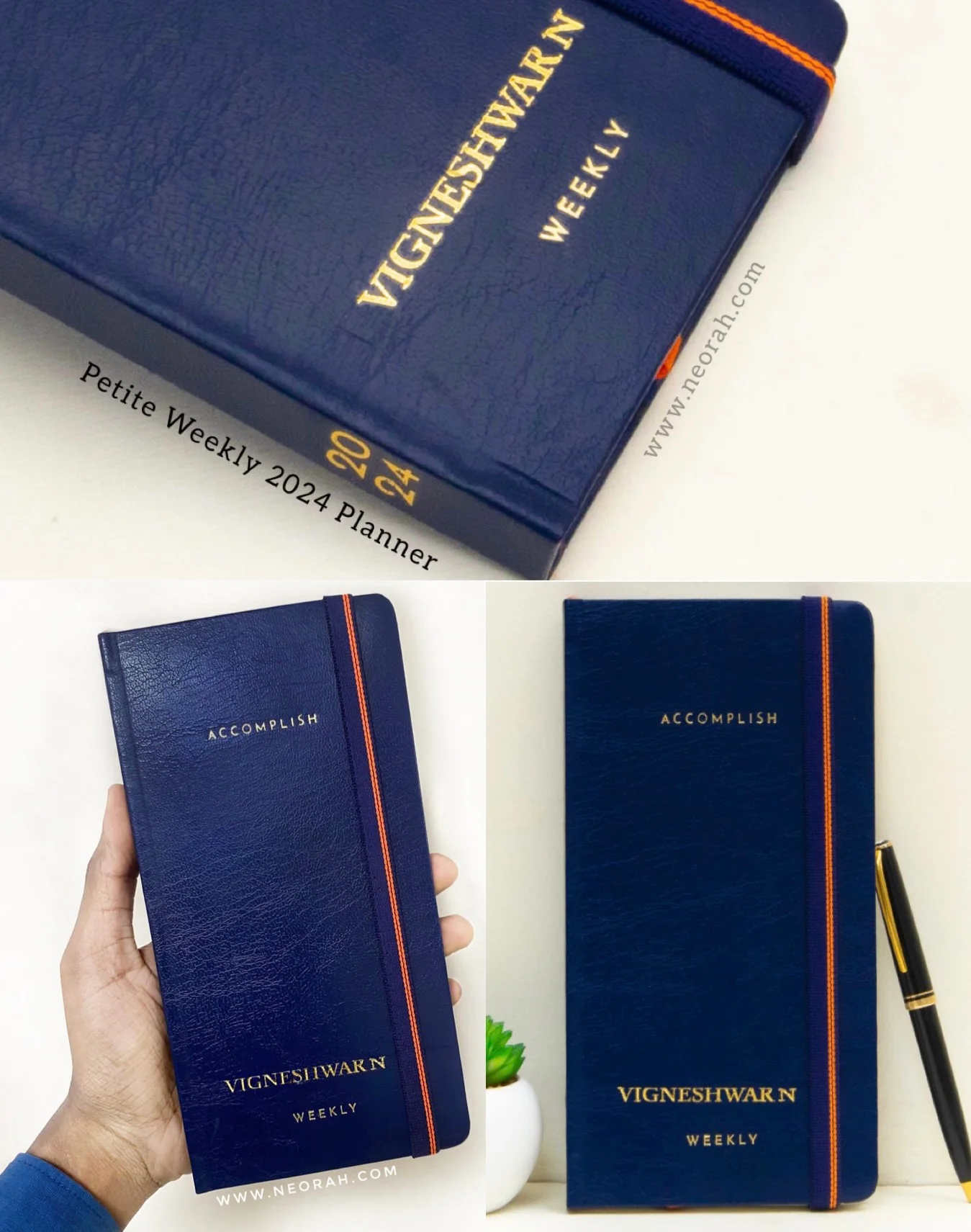 PETITE - UNDATED - WEEKLY PLANNER - HARD COVER - Image 158