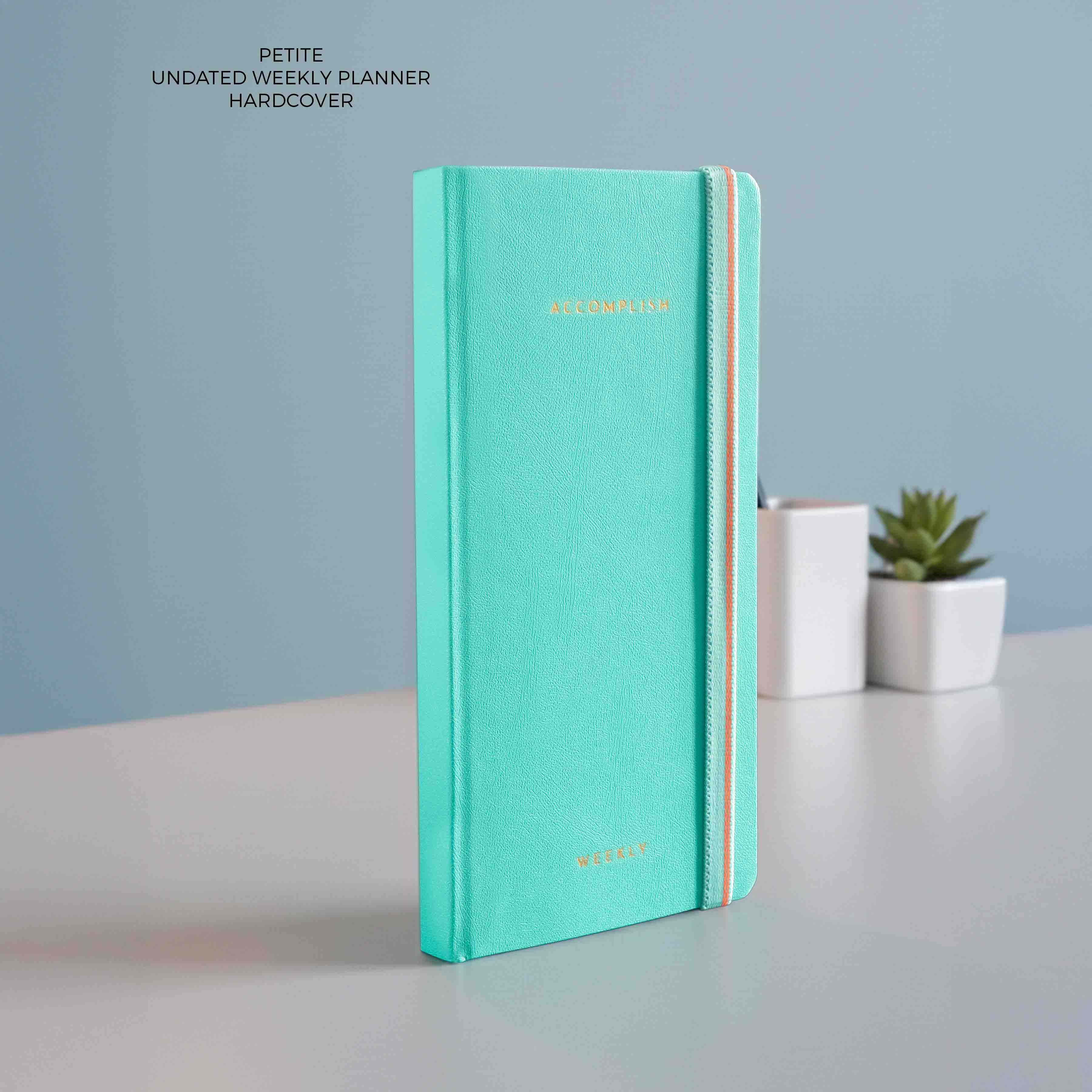 PETITE - UNDATED - WEEKLY PLANNER - HARD COVER - Image 4